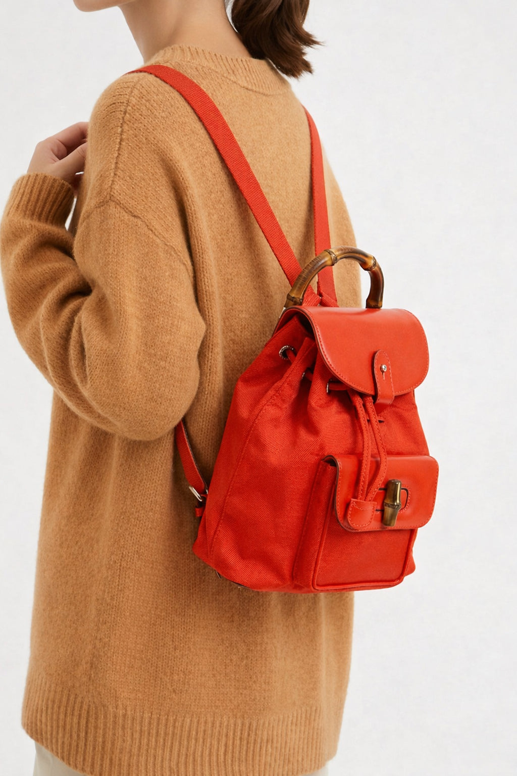 GUCCI Sac à dos Bambou