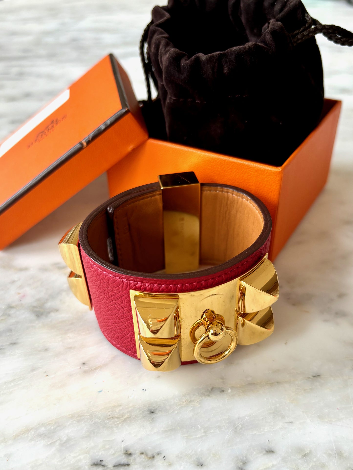 HERMÈS Bracelet Collier de Chien