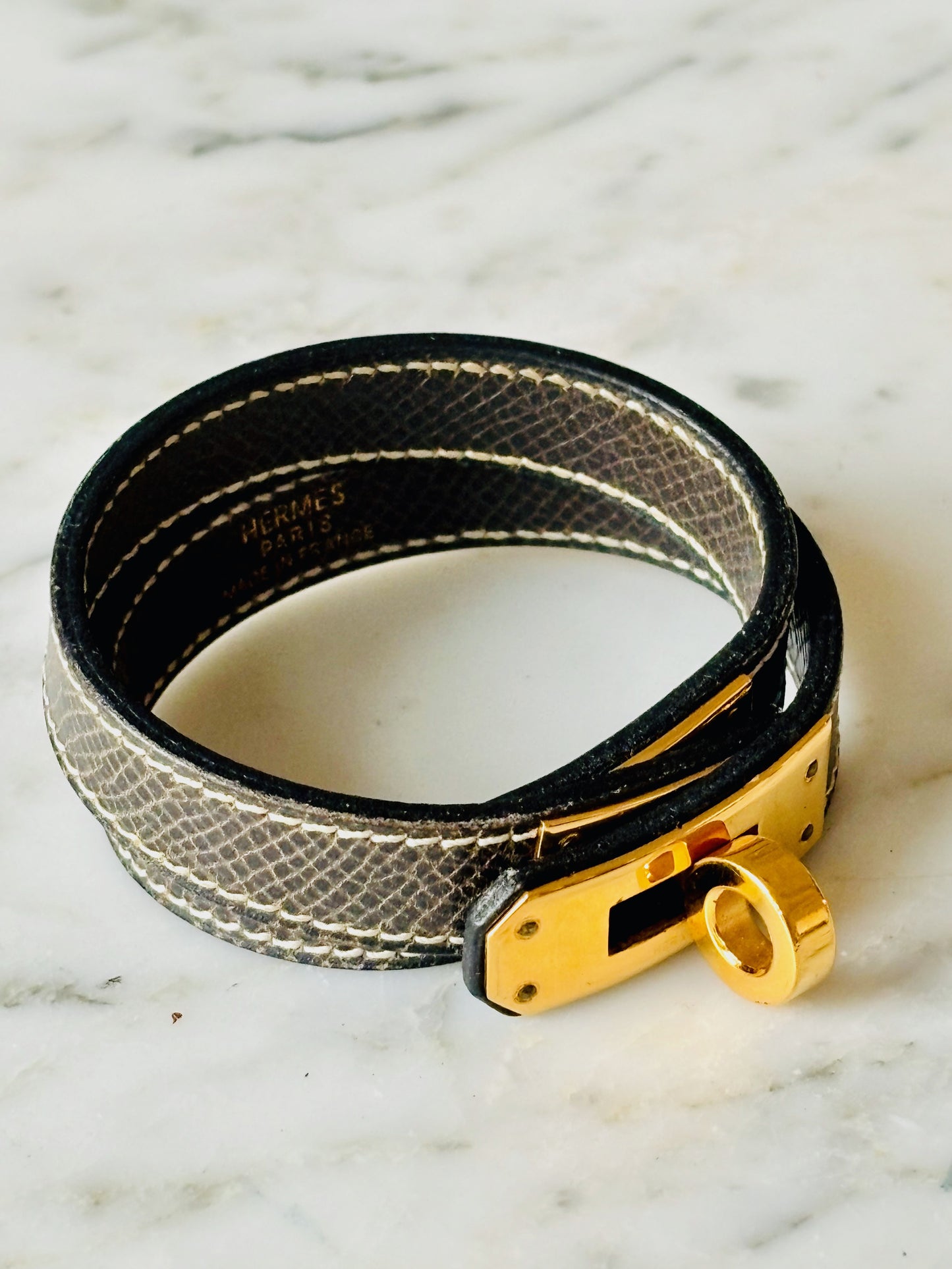 HERMÈS Bracelet Kelly double