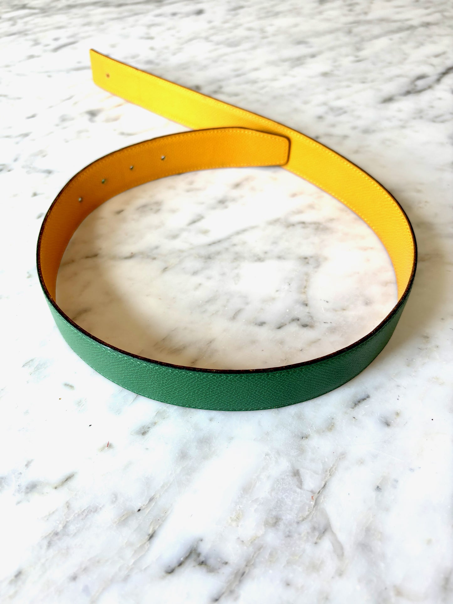 HERMÈS Cuir de ceinture