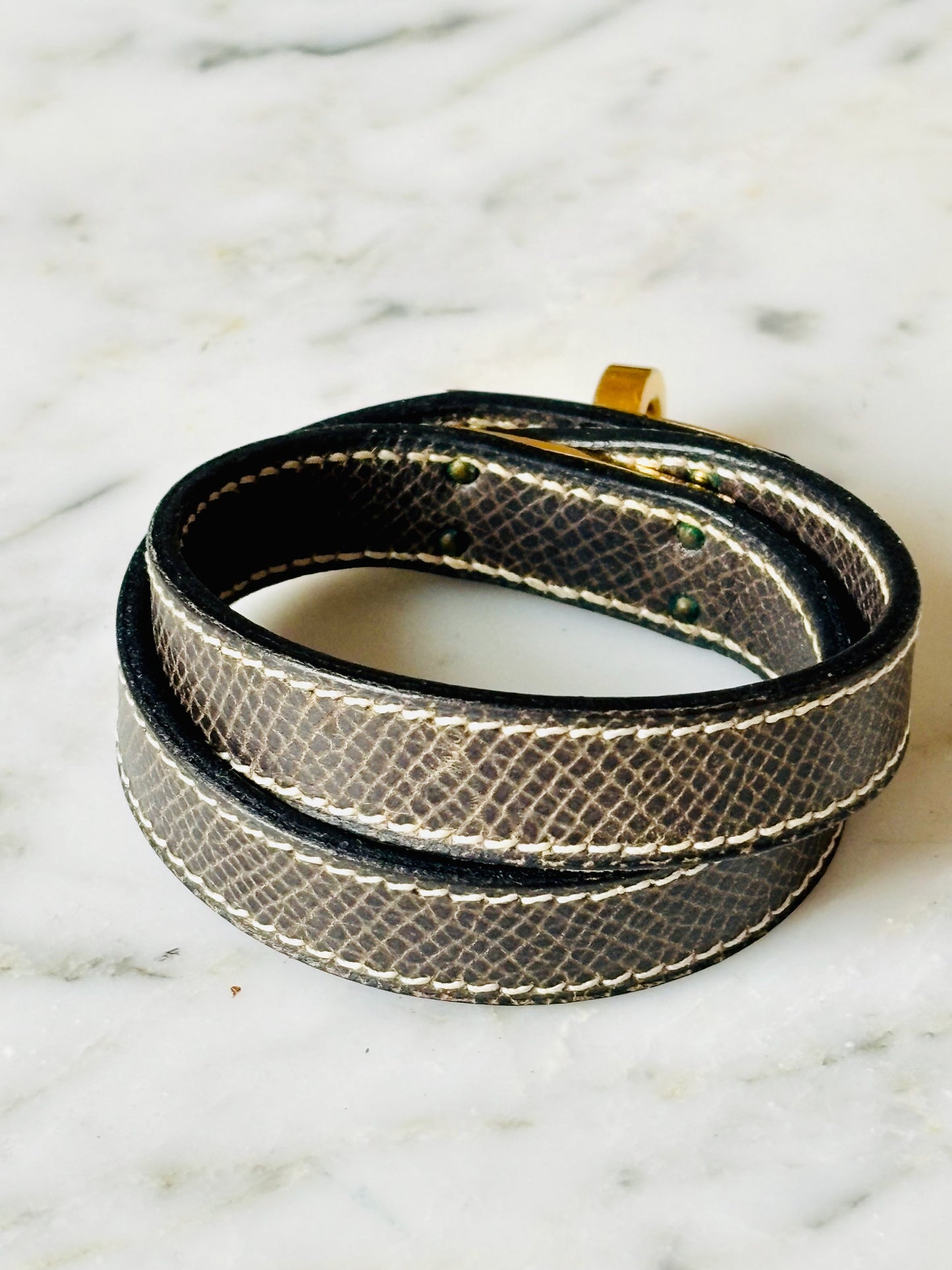 HERMÈS Bracelet Kelly double