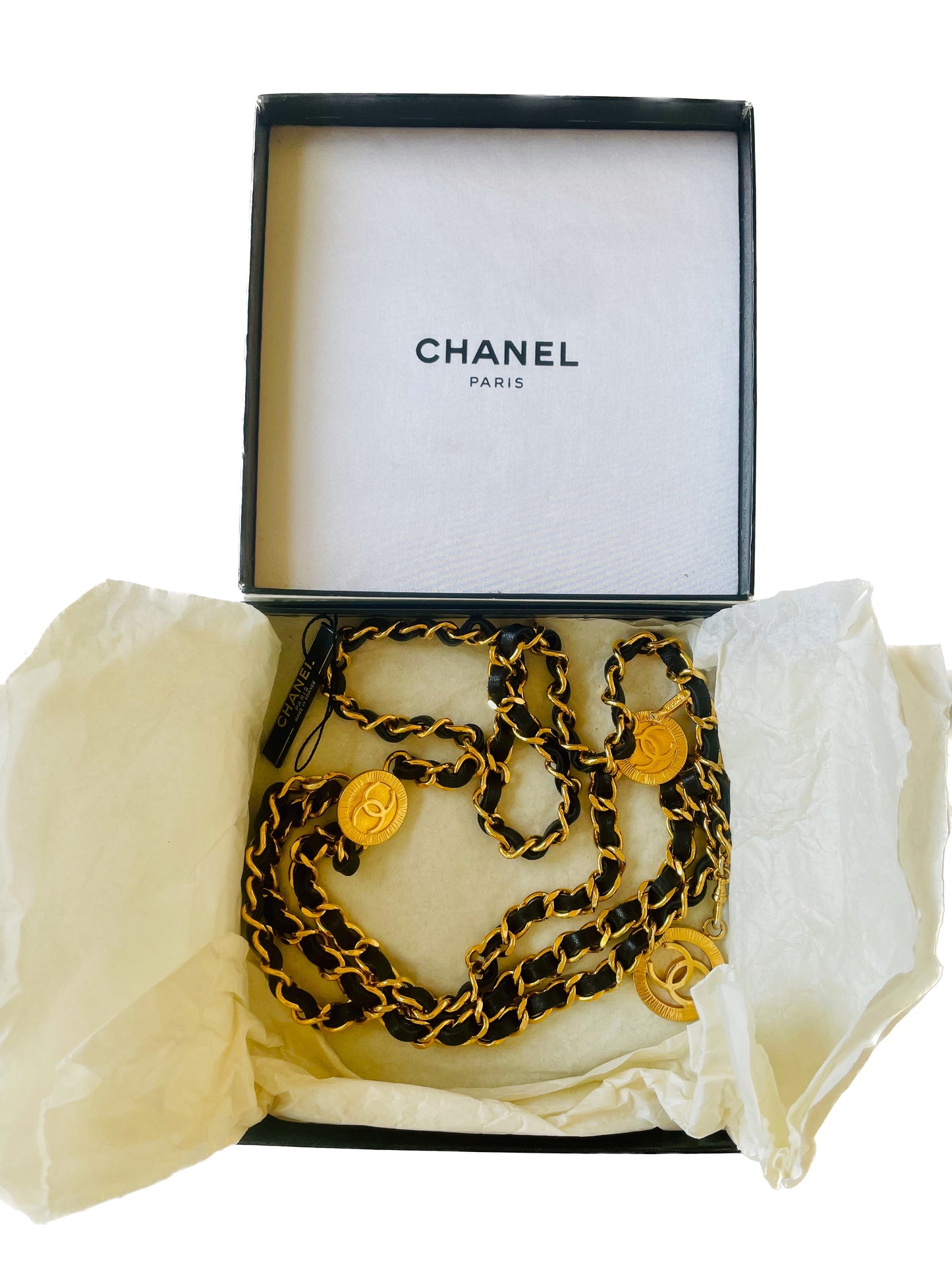 CHANEL Ceinture triple