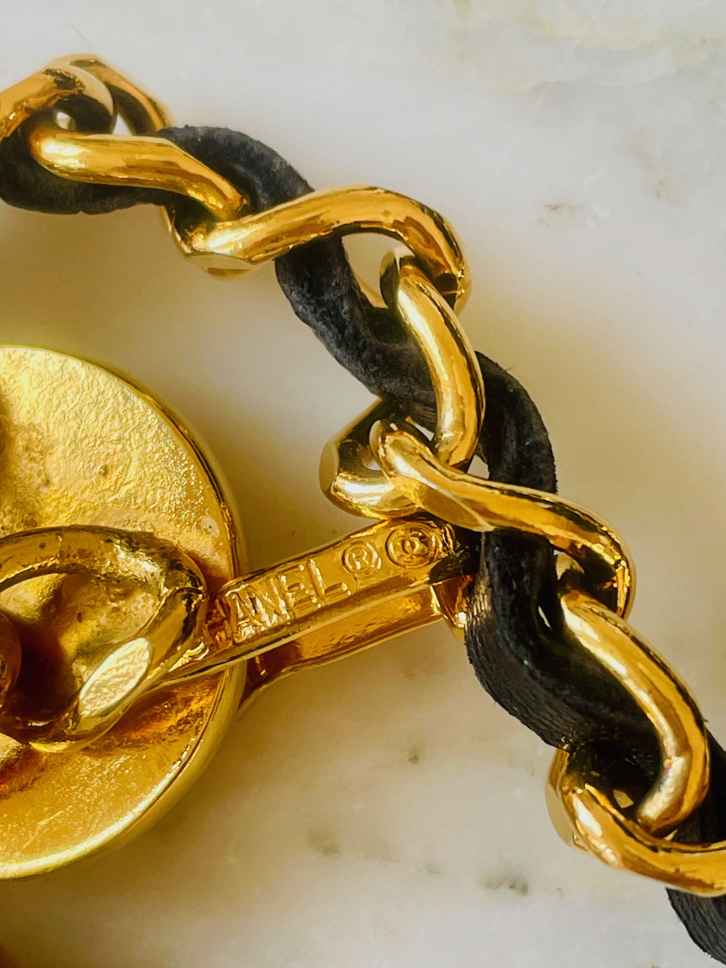 CHANEL Ceinture triple
