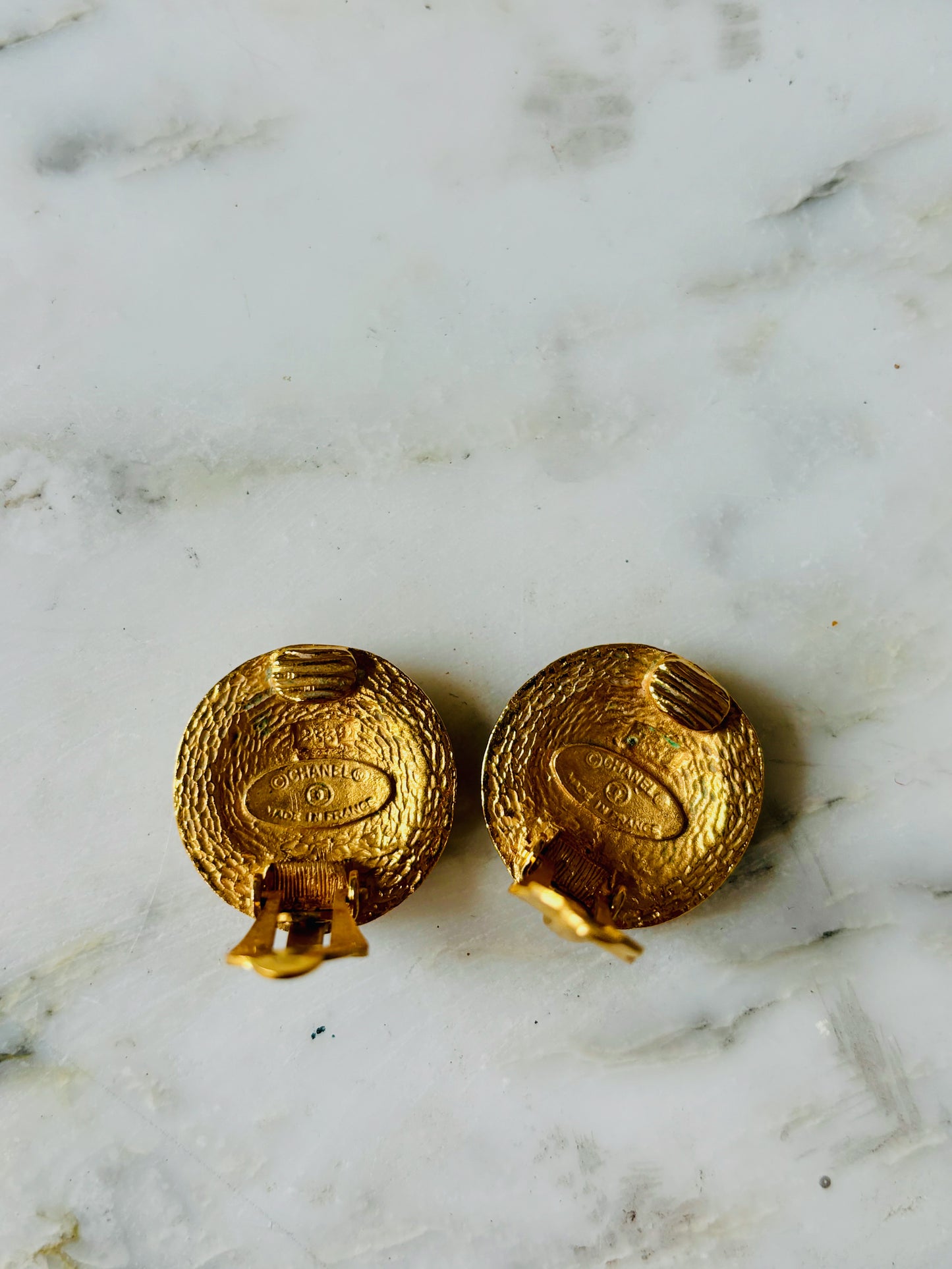 CHANEL Boucles d'oreilles circa 90