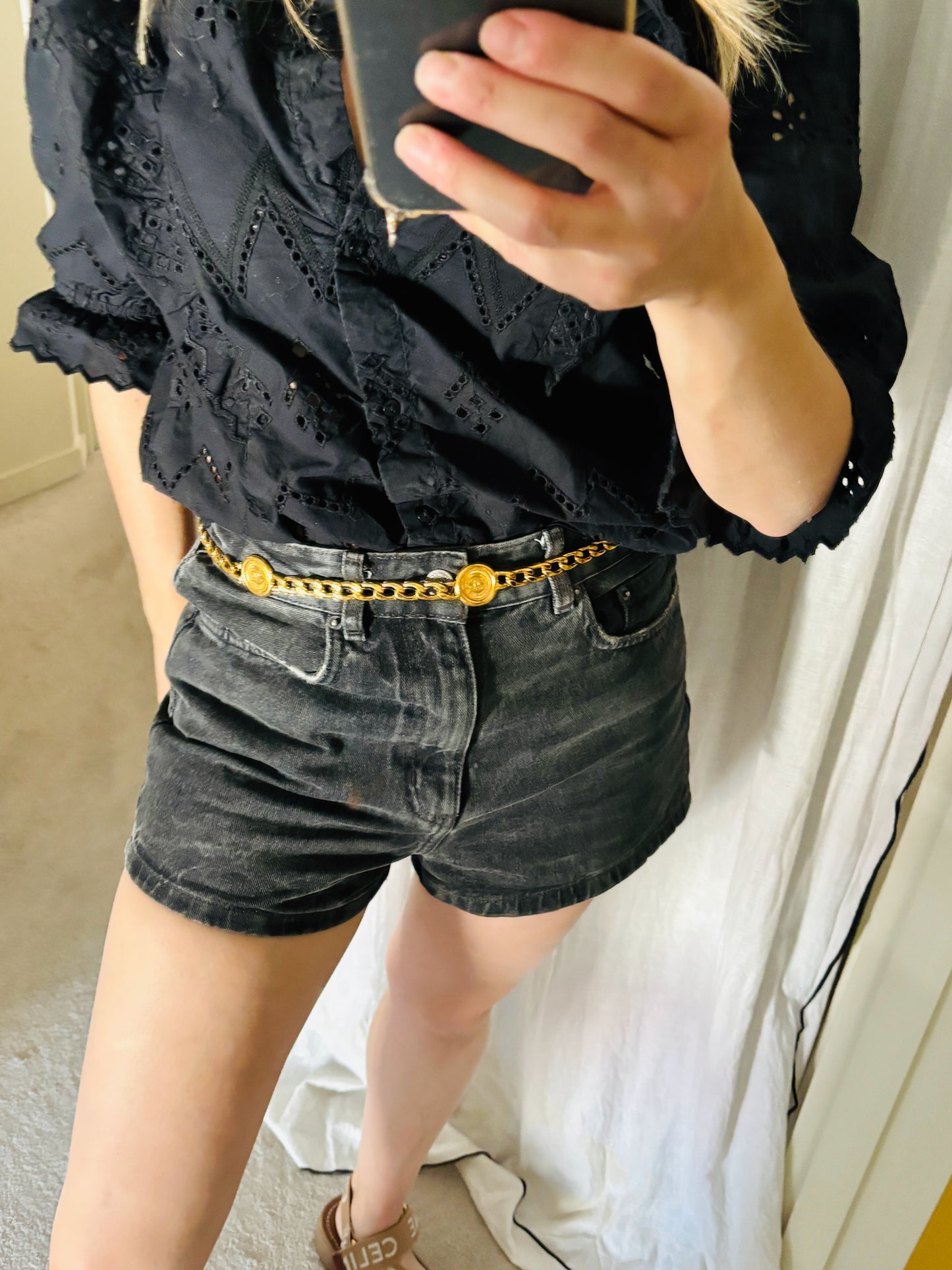 CHANEL Ceinture à maillons