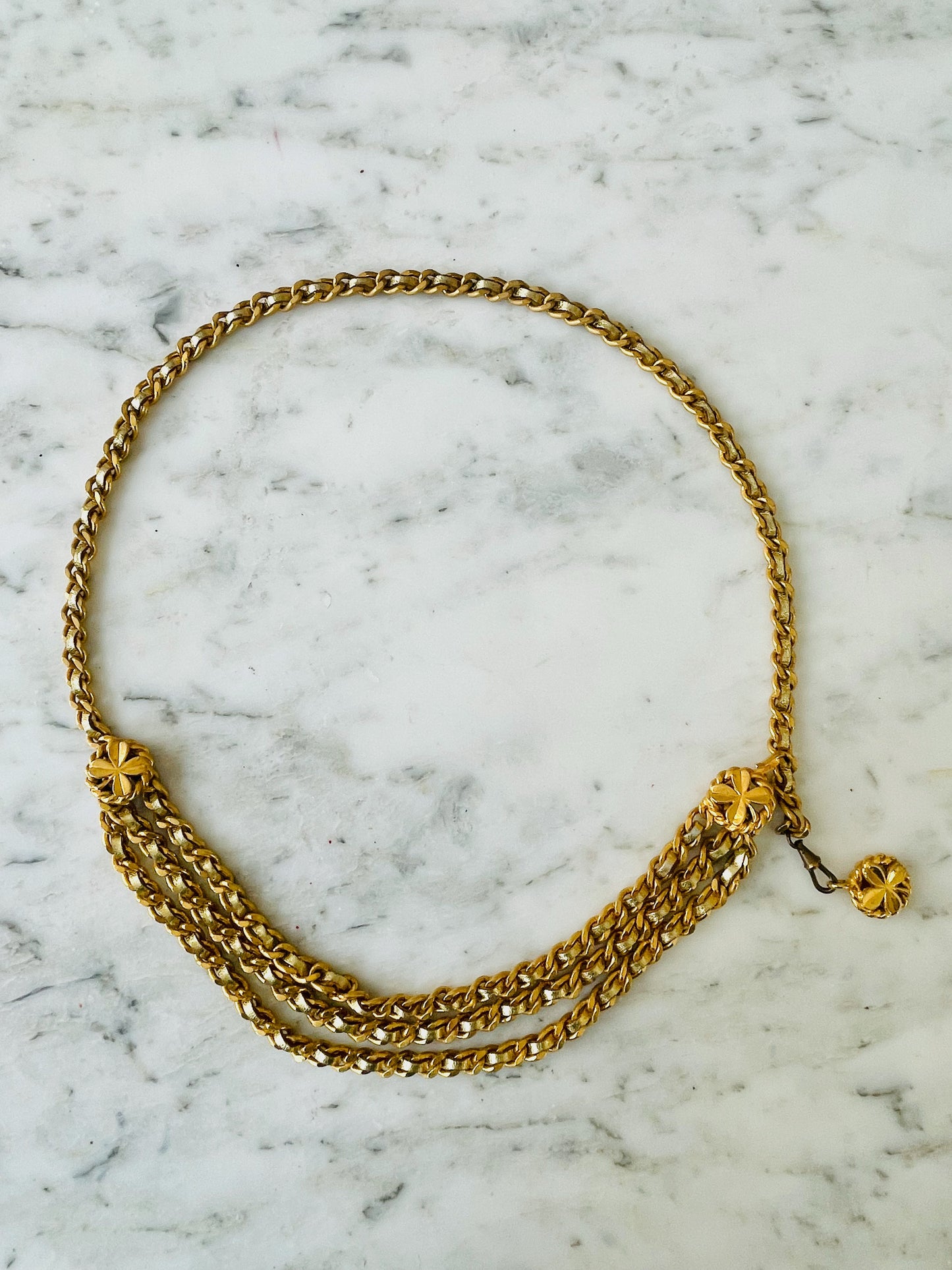 CHANEL Ceinture triple