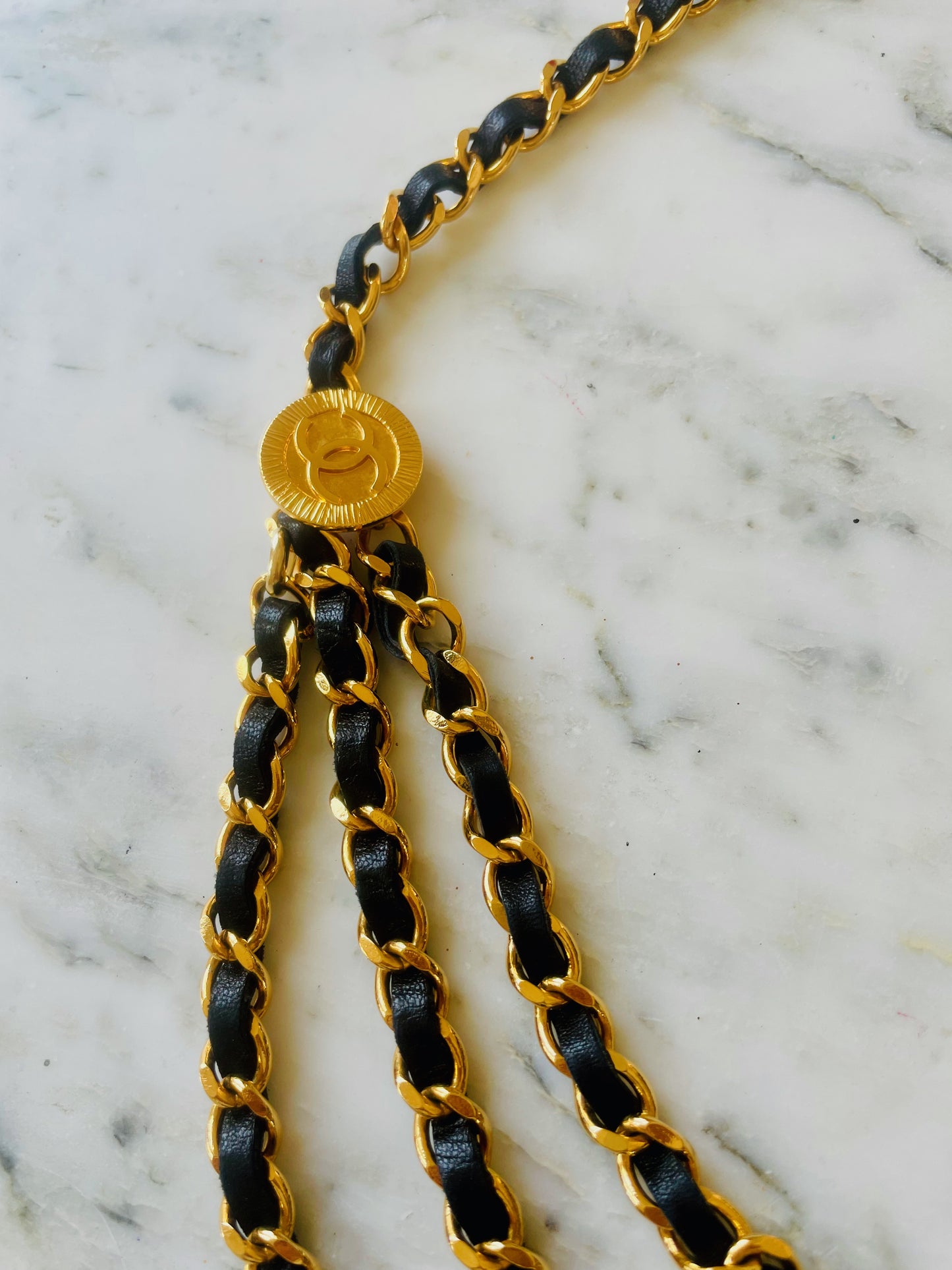 CHANEL Ceinture triple