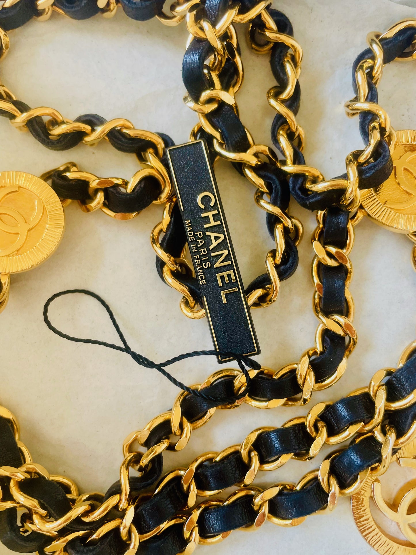 CHANEL Ceinture triple