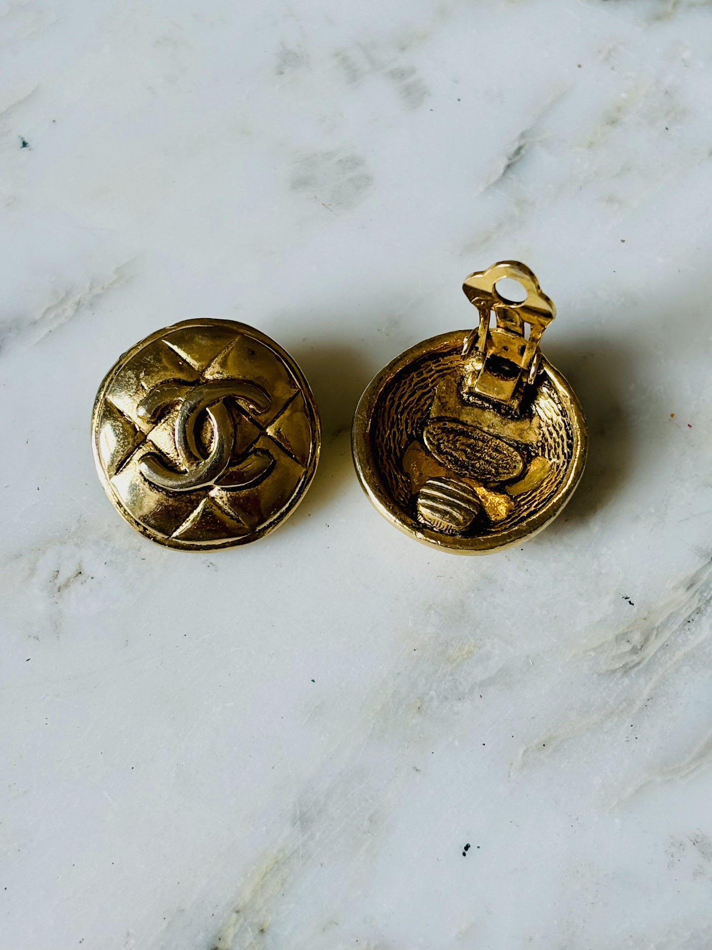 CHANEL Boucles d'oreilles 1996