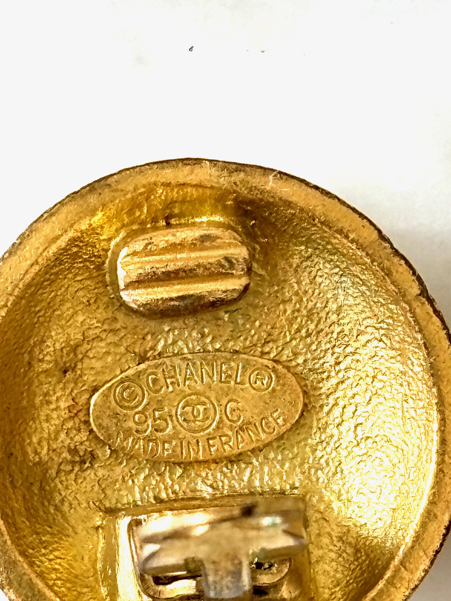 CHANEL Boucles d’oreilles 1995
