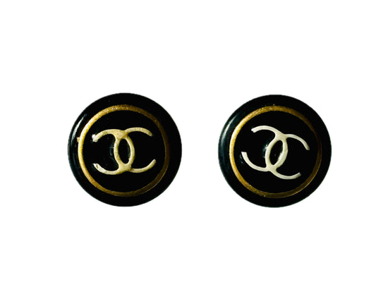 CHANEL Boucles d'oreilles 1995