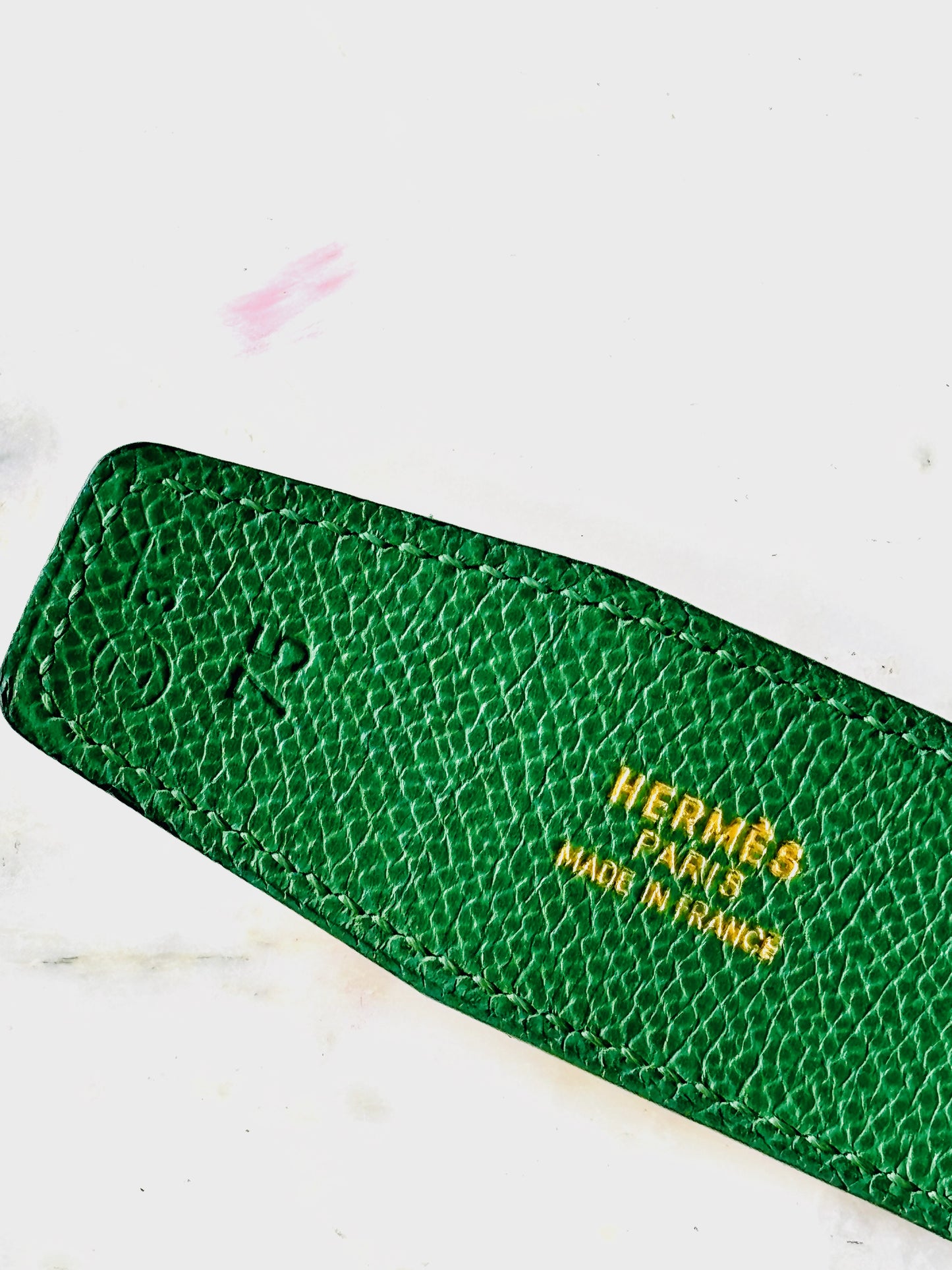 HERMÈS Cuir de ceinture