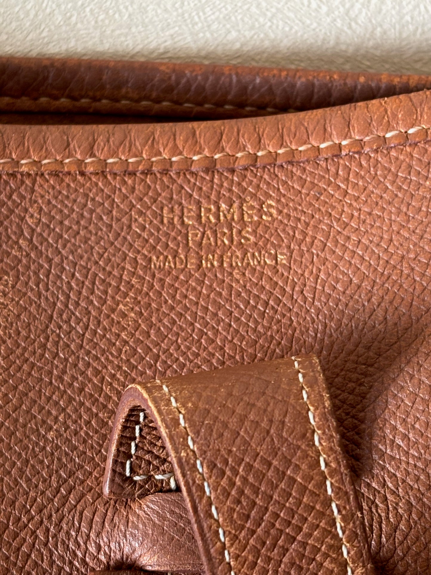 HERMÈS Sac Evelyn GM
