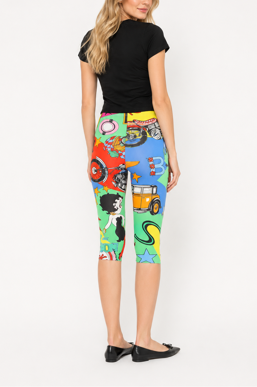 GIANNI VERSACE Legging Betty Boop