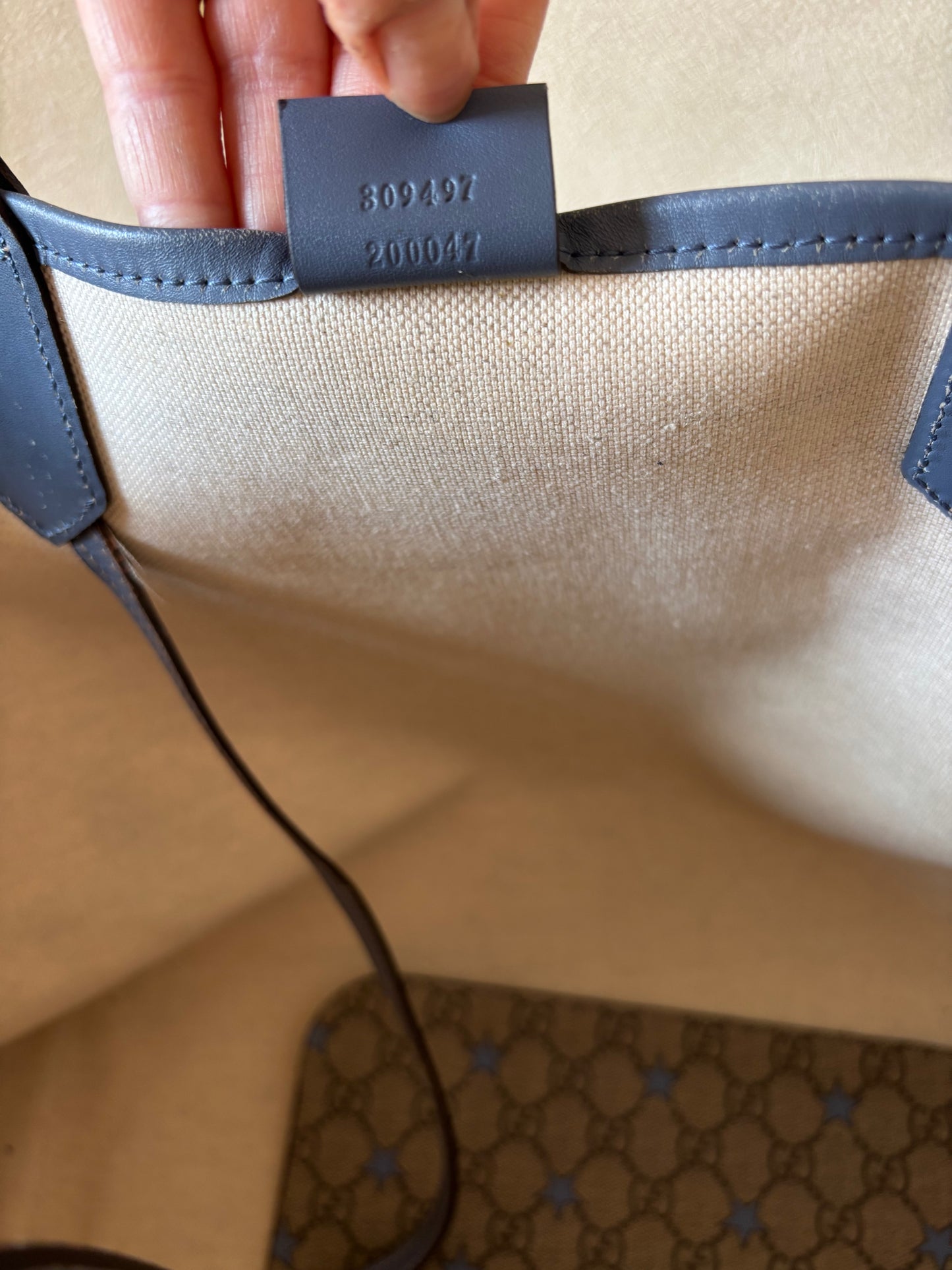 GUCCI Sac cabas monogramme
