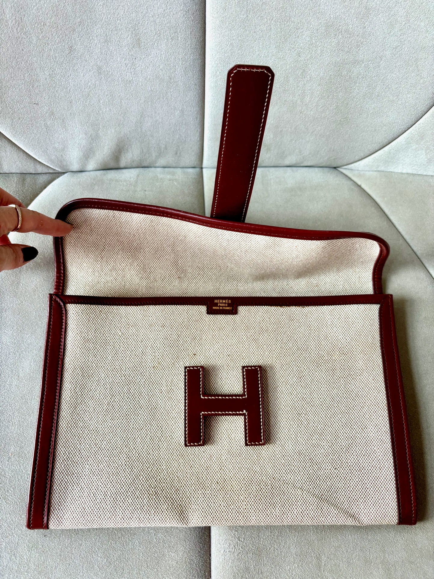 HERMÈS pochette Jige