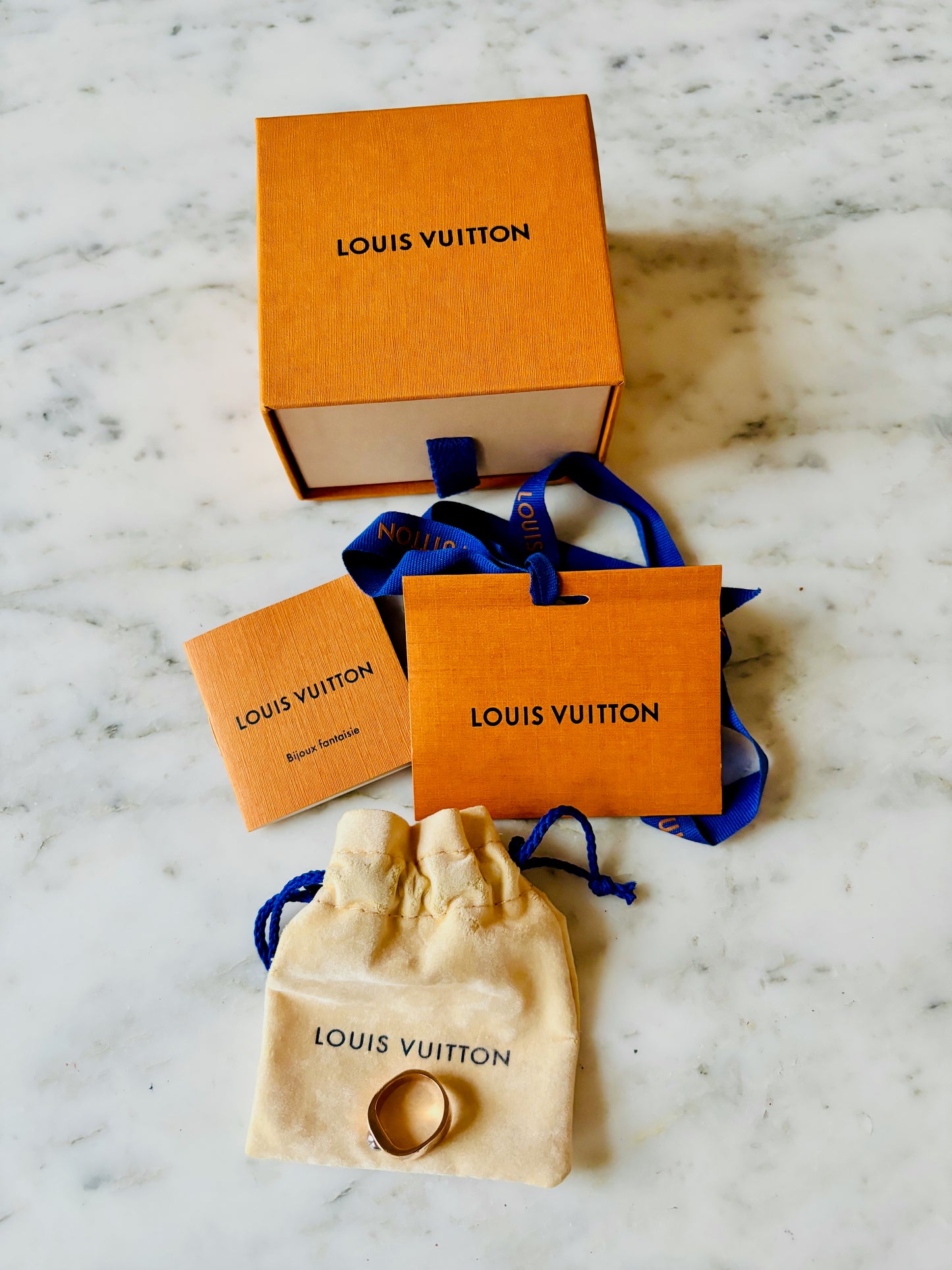 LOUIS VUITTON Bague Nanogram