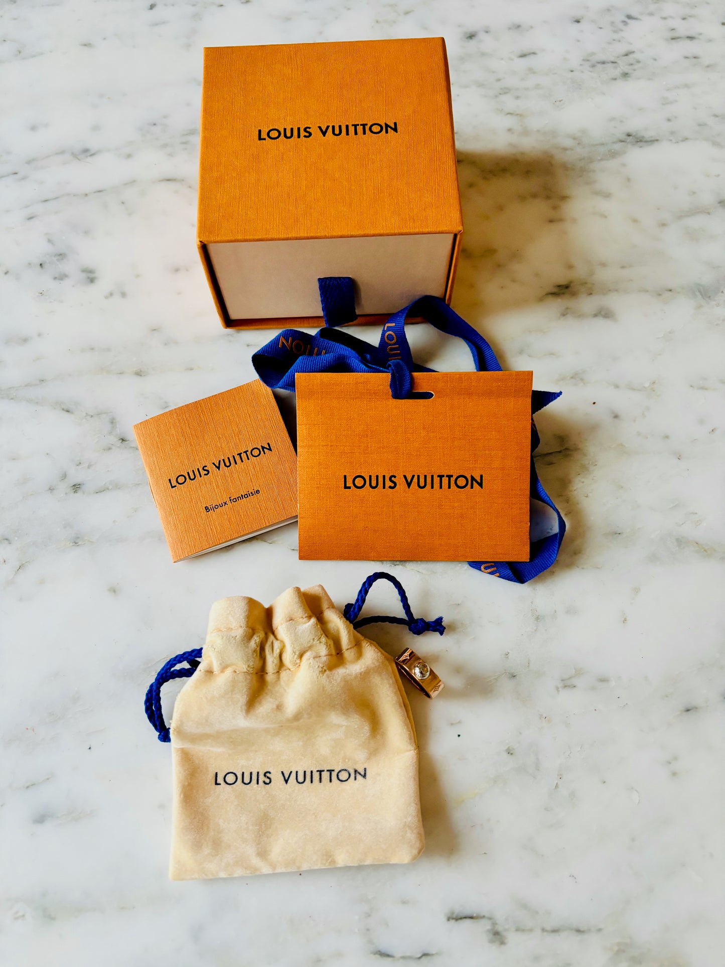 LOUIS VUITTON Bague Nanogram
