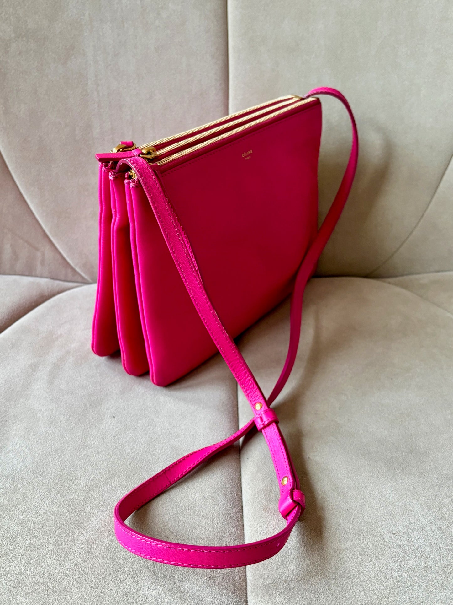 CÉLINE Sac Trio GM