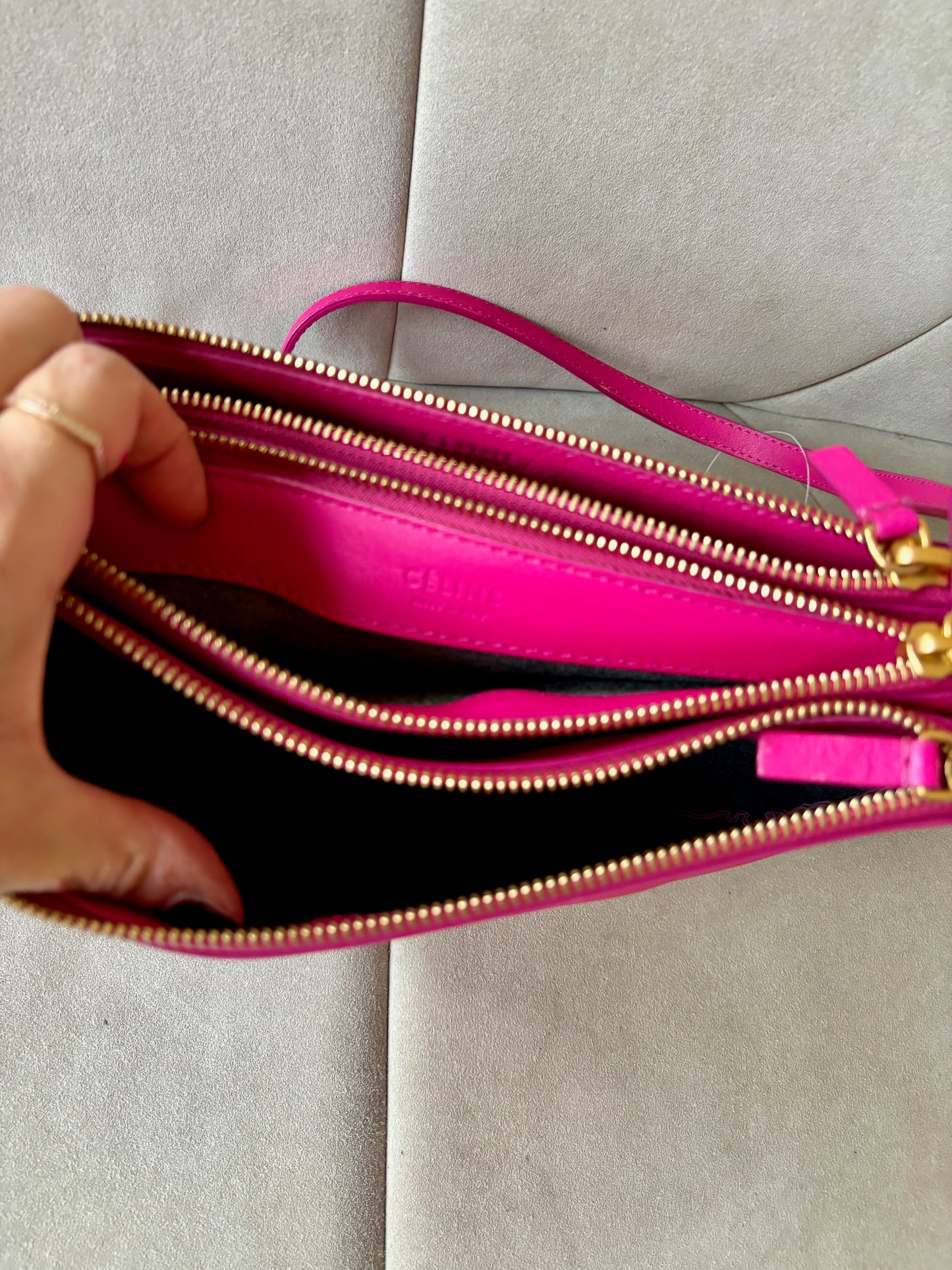 CÉLINE Sac Trio GM