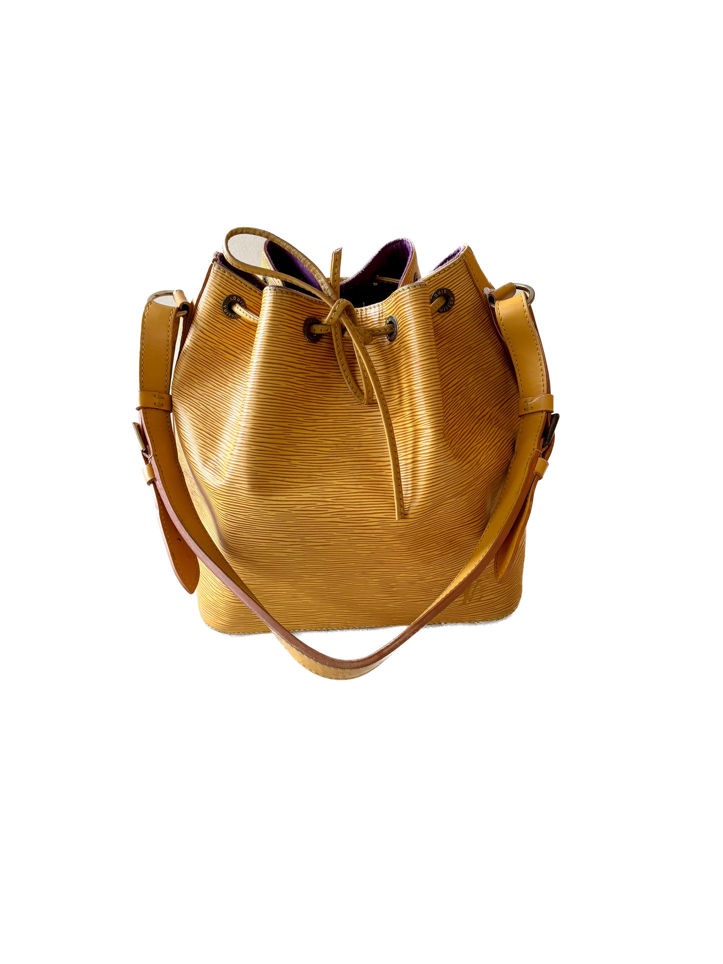 LOUIS VUITTON Sac Noé jaune