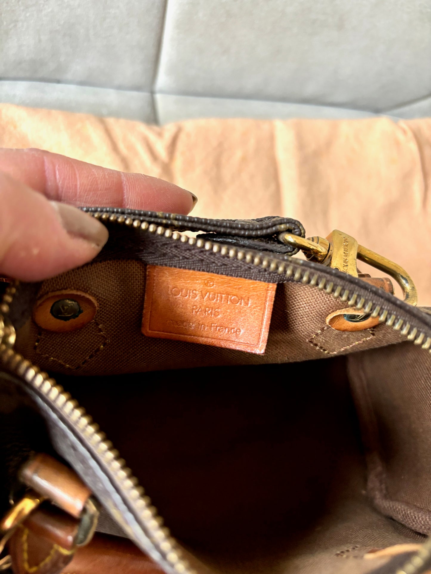LOUIS VUITTON Nano Speedy