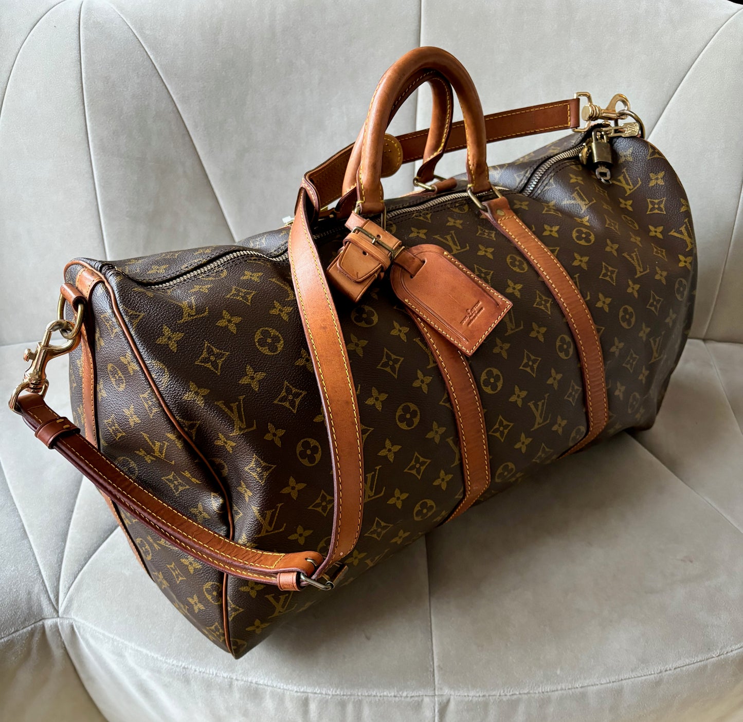 LOUIS VUITTON Sac Keepall 55