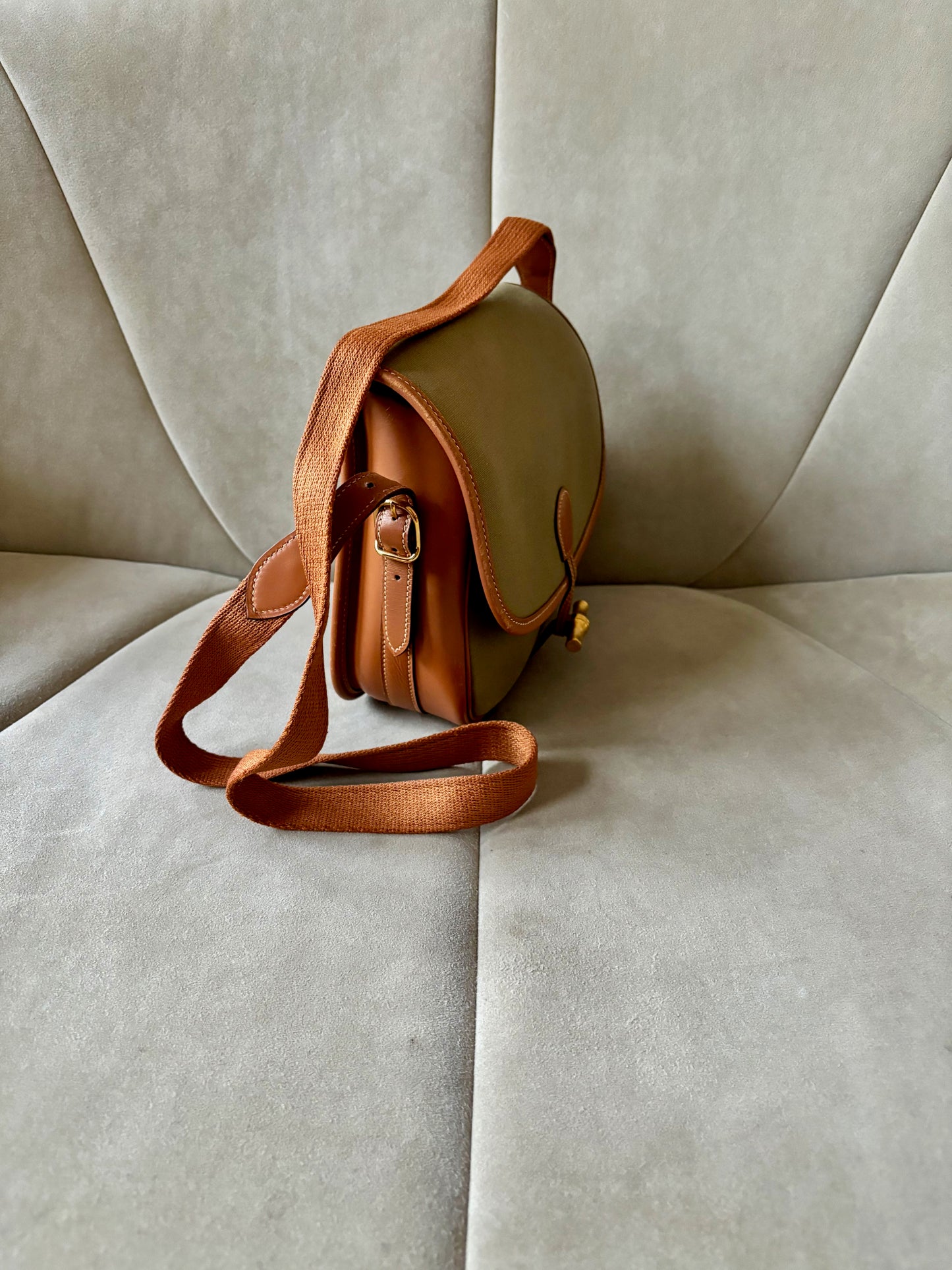 HERMÈS Sac Duffle Bambou