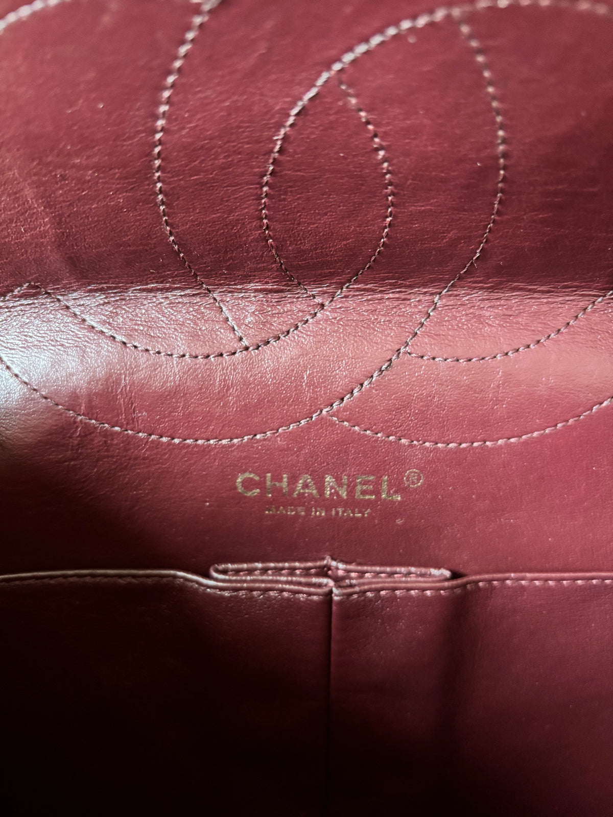 CHANEL Sac 2.55 Cuir noir