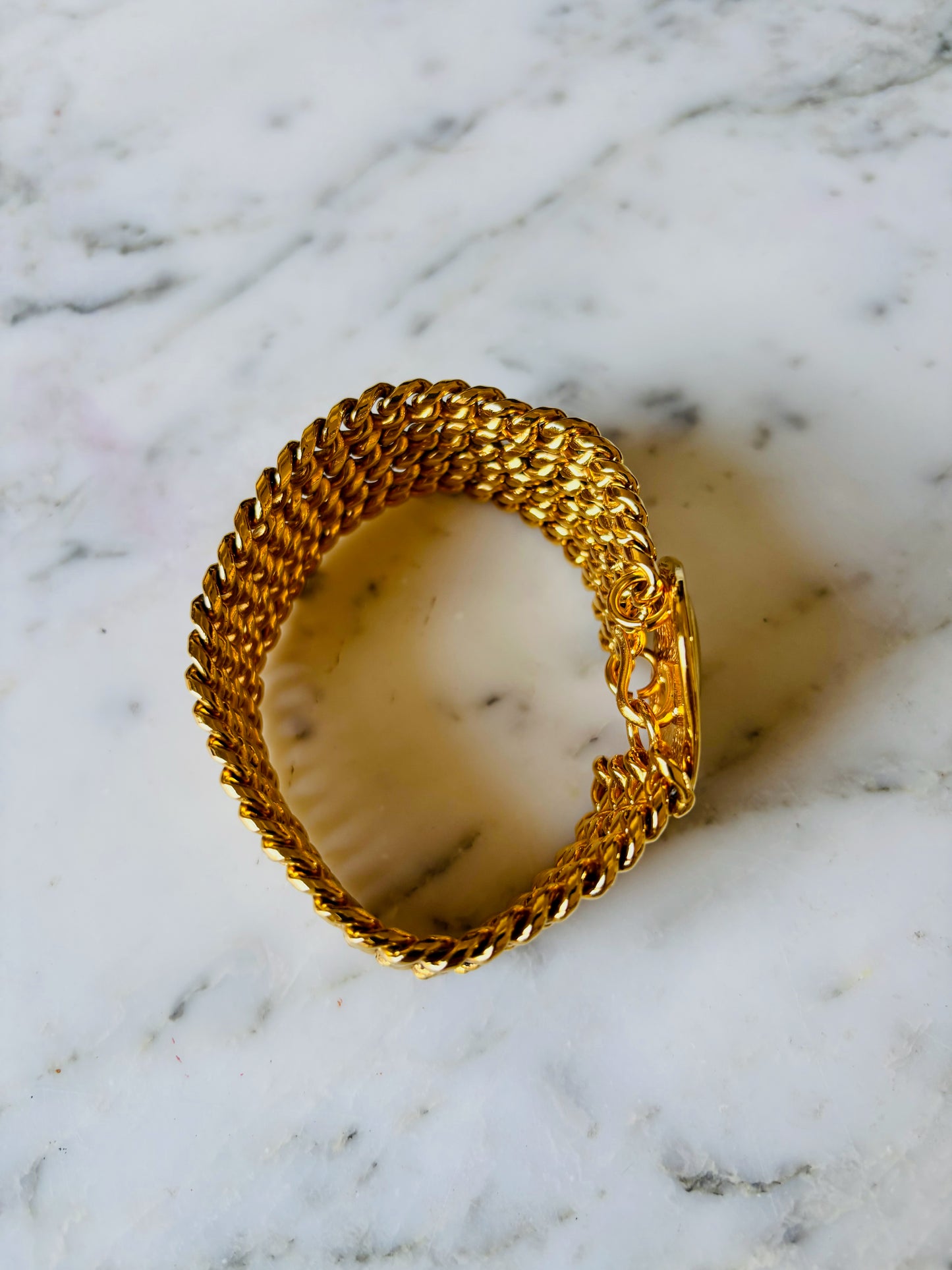 CHANEL Bracelet Gourmette