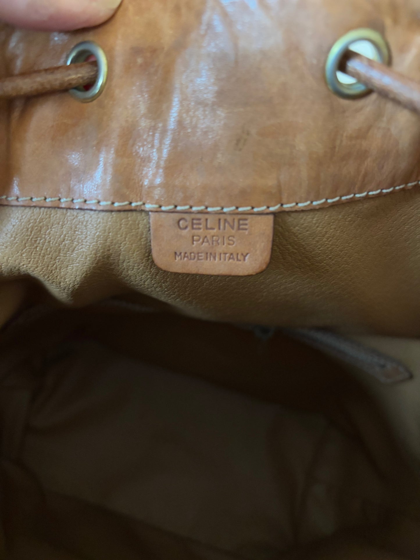 CÉLINE Sac Seau triomphe