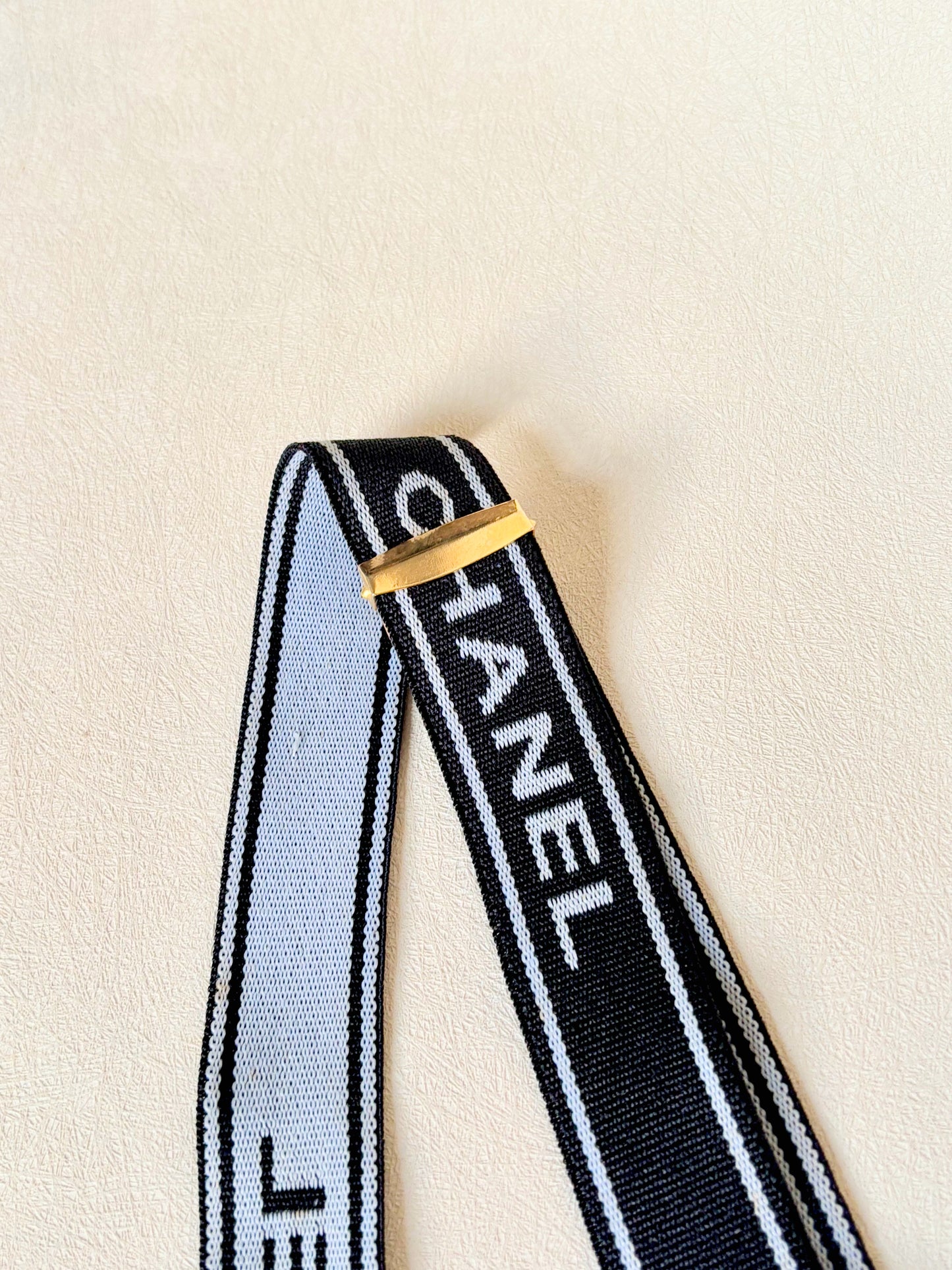 CHANEL Bretelles à logo