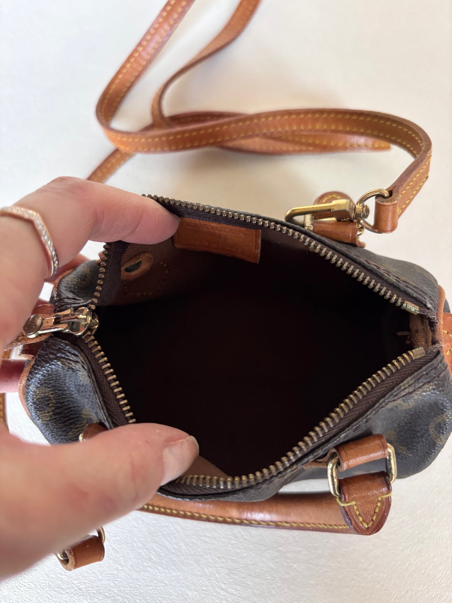 LOUIS VUITTON Nano Speedy