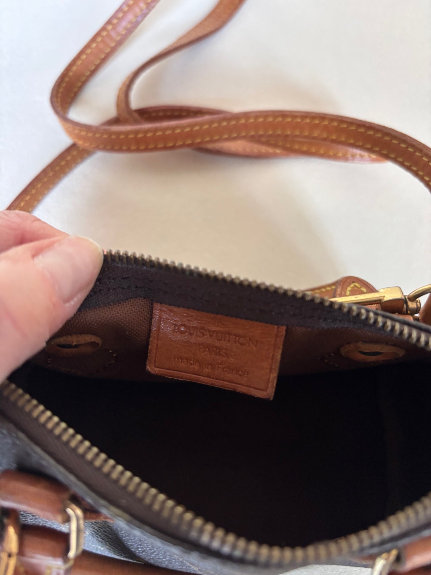 LOUIS VUITTON Nano Speedy