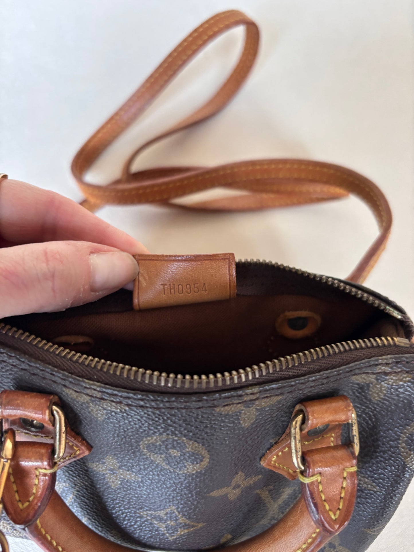 LOUIS VUITTON Nano Speedy