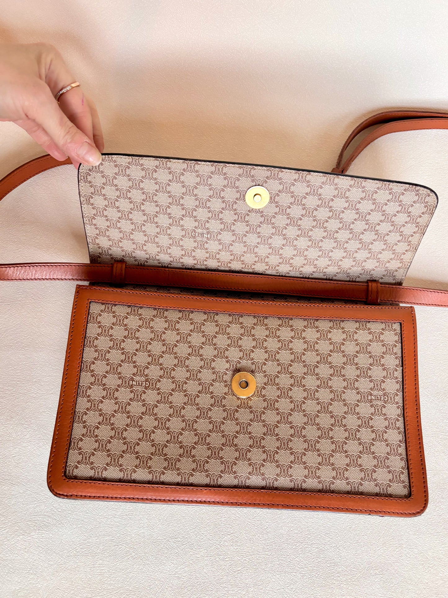 CÉLINE Sac Pochette Triomphe
