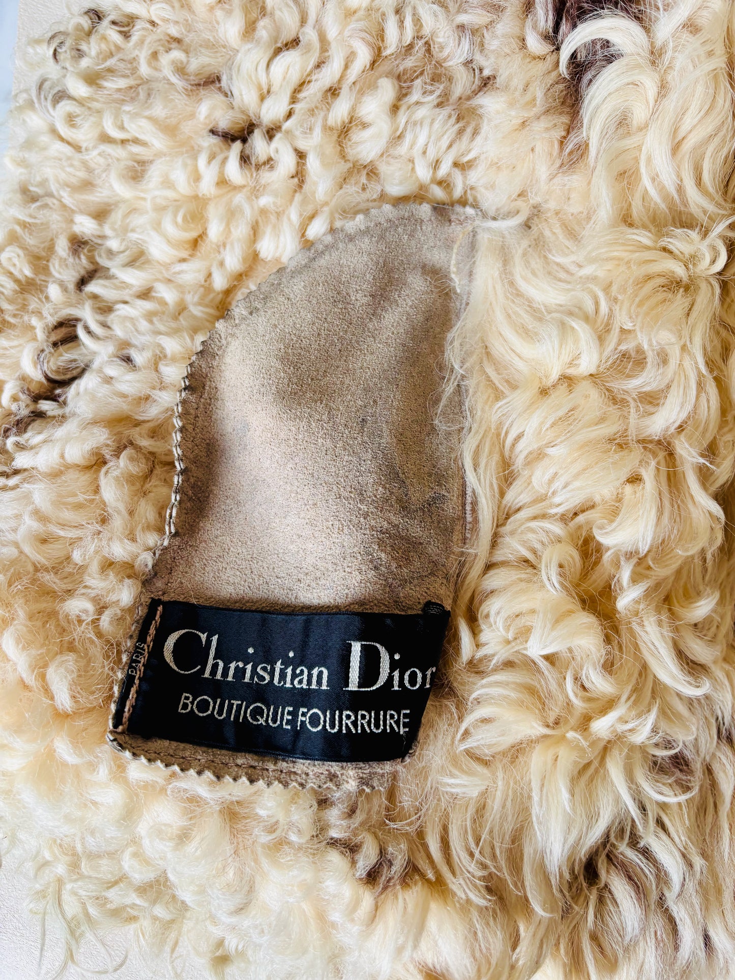 DIOR Peau lainée