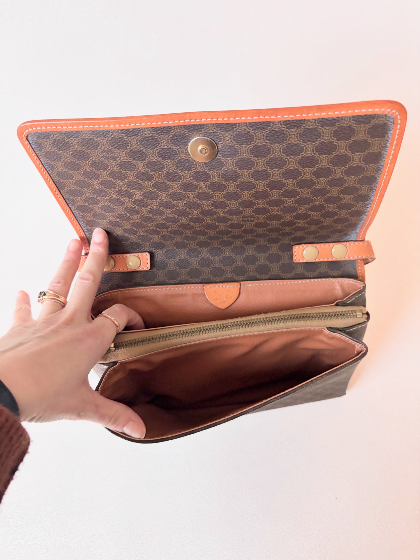 CÉLINE Sac pochette Triomphe