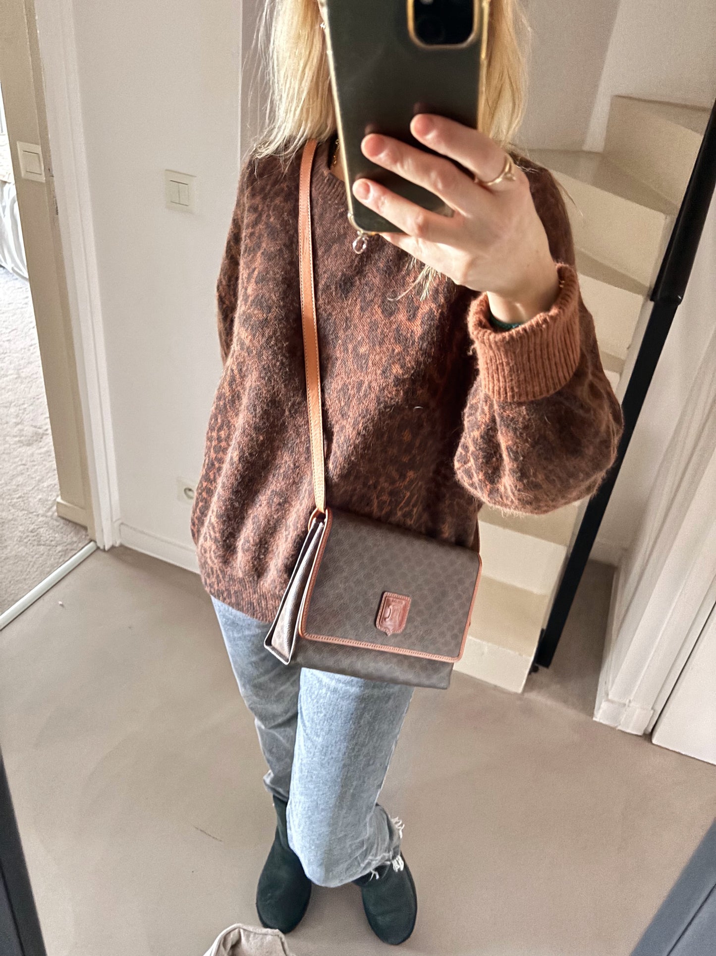 CÉLINE Sac pochette Triomphe
