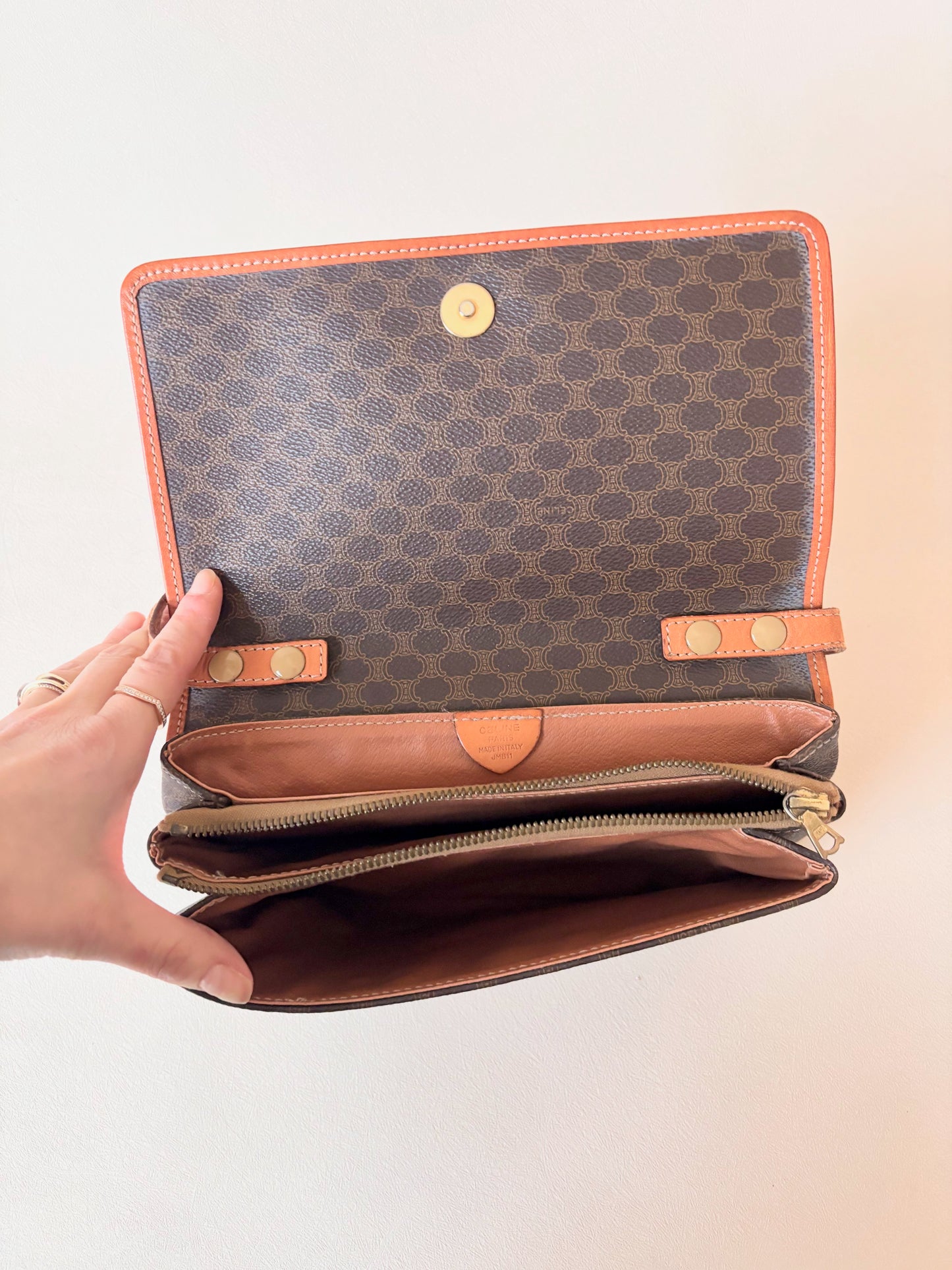 CÉLINE Sac pochette Triomphe