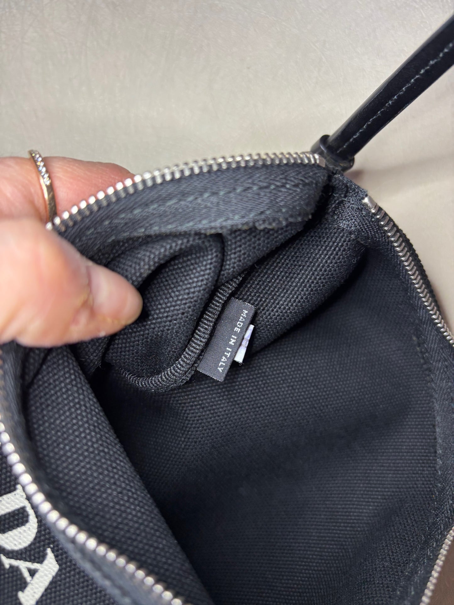 PRADA Sac cabas plexi