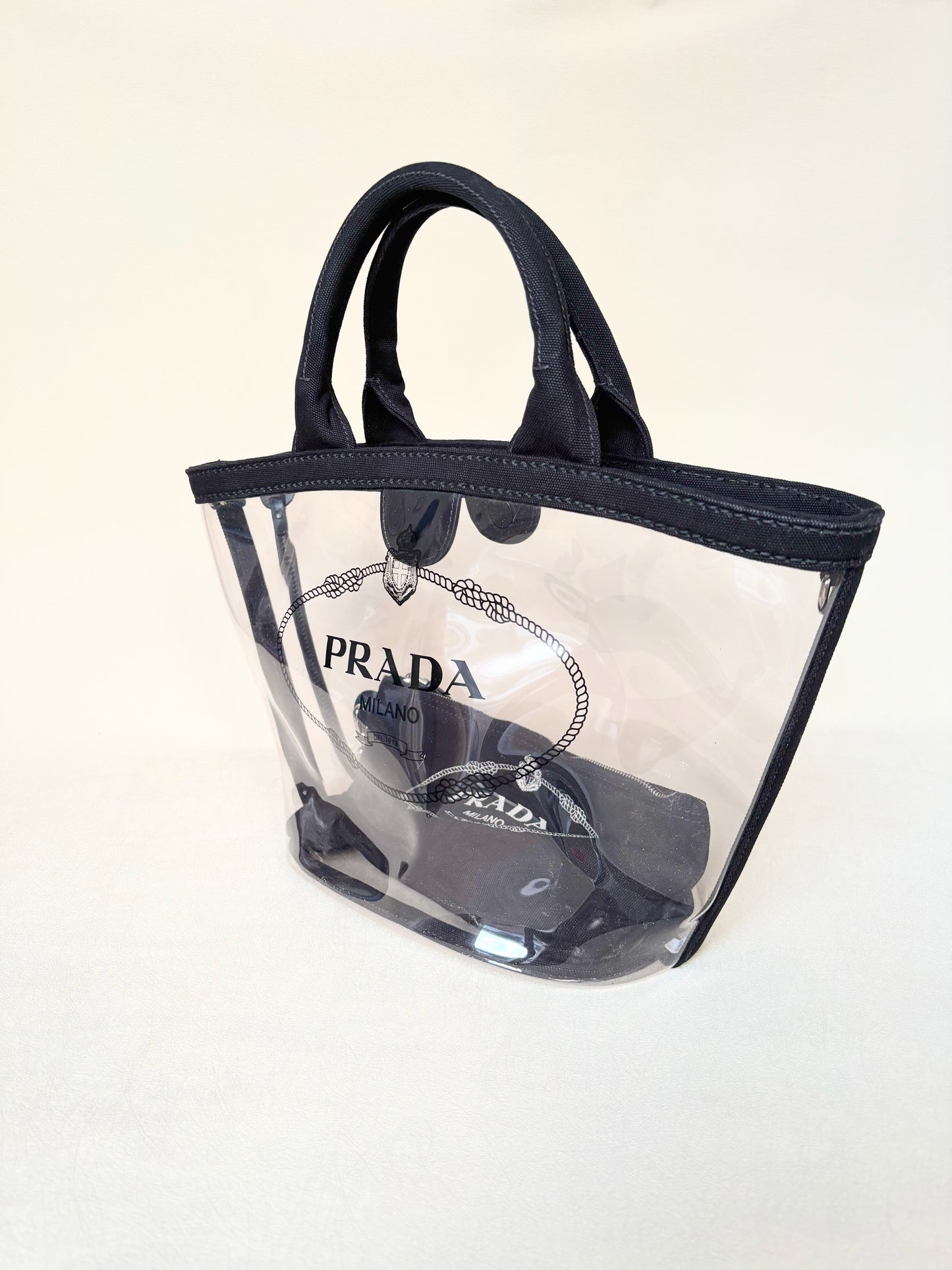 PRADA Sac cabas plexi