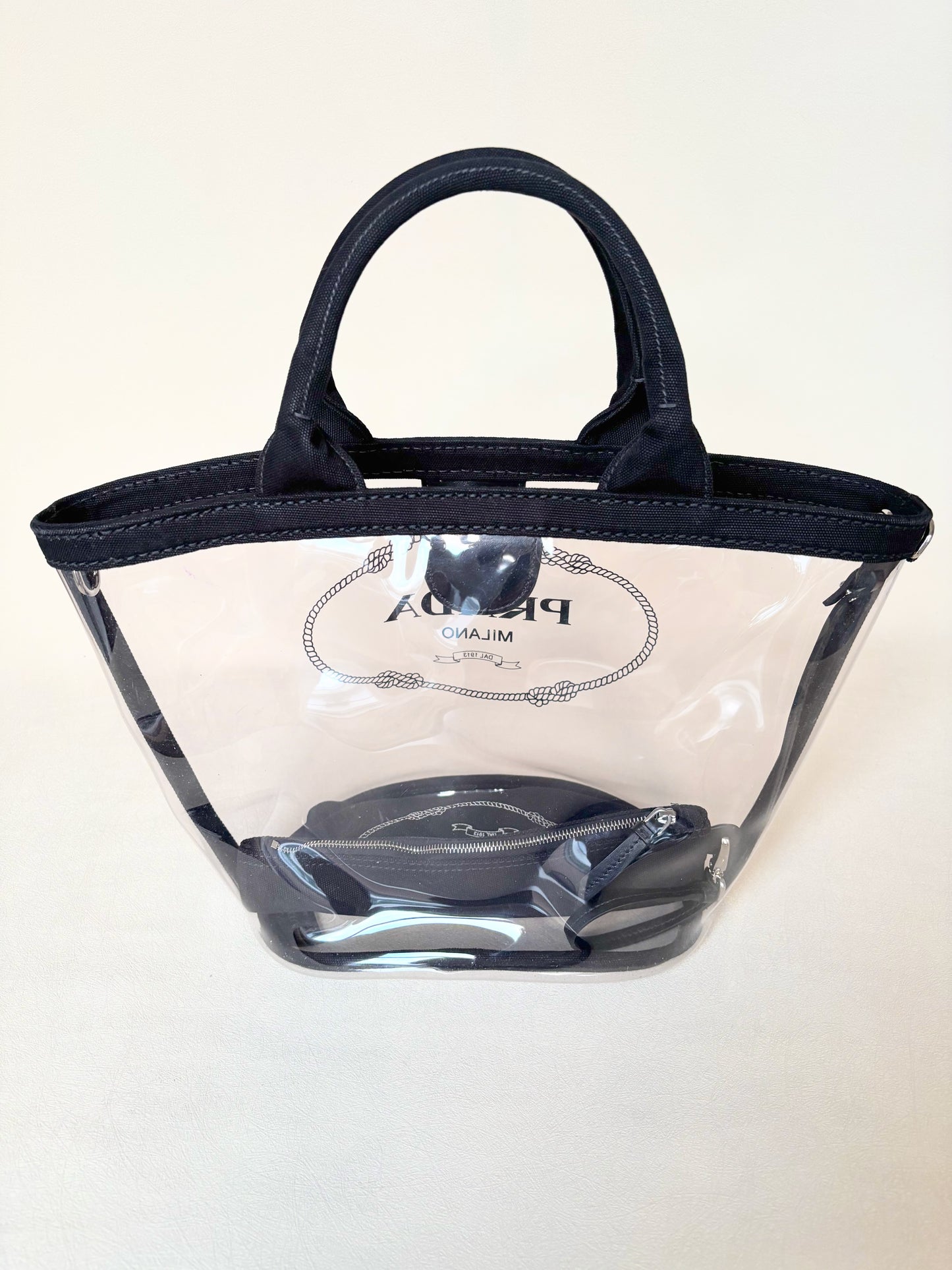 PRADA Sac cabas plexi