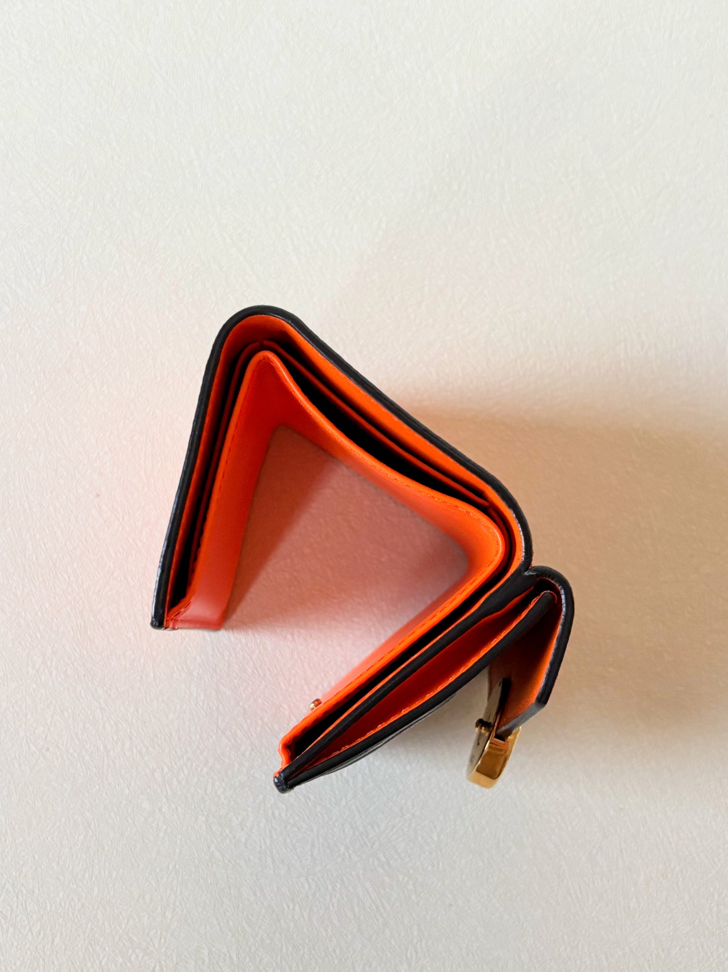 Fendi Portefeuille cuir FF