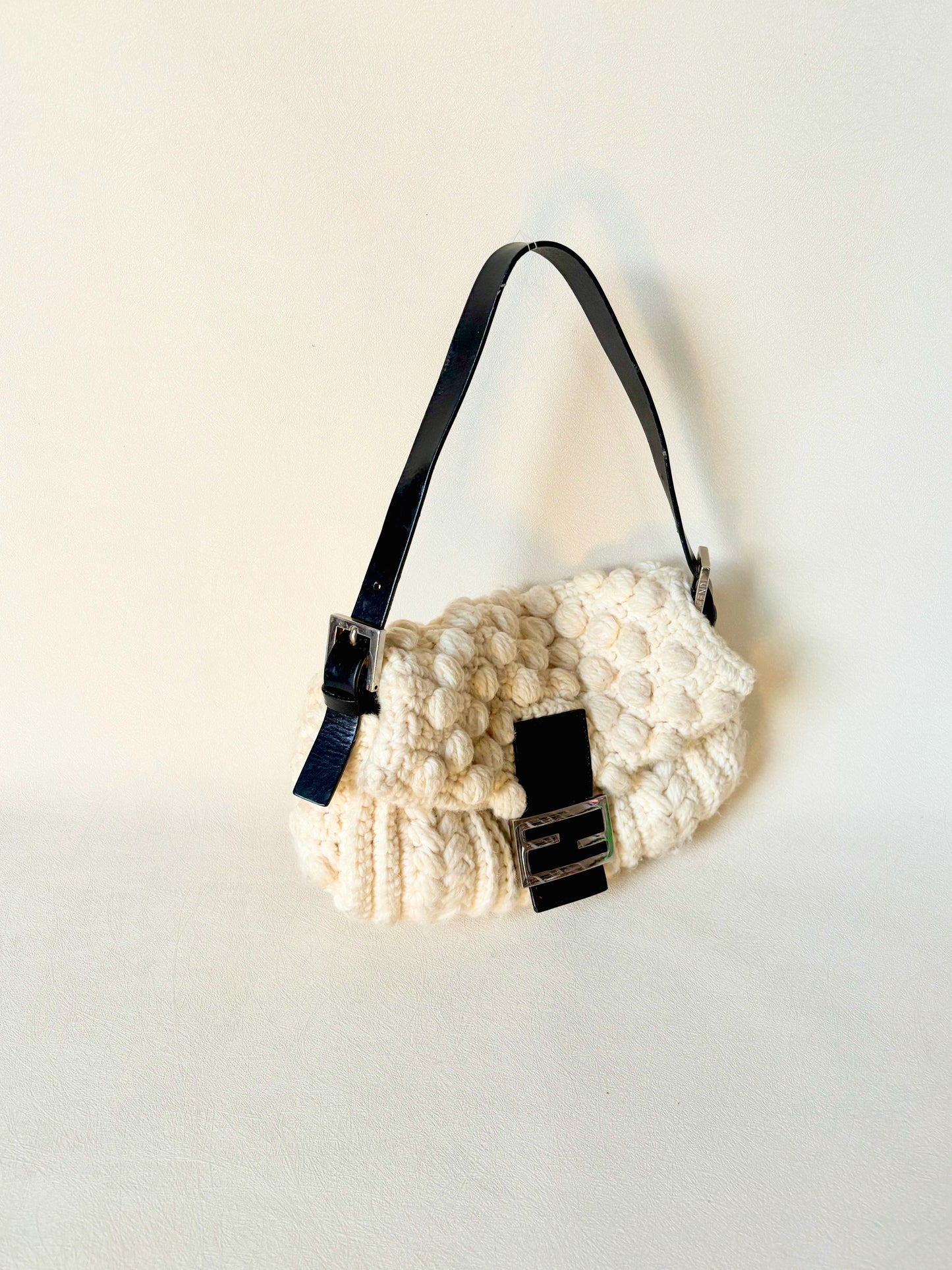 FENDI Sac Baguette Laine