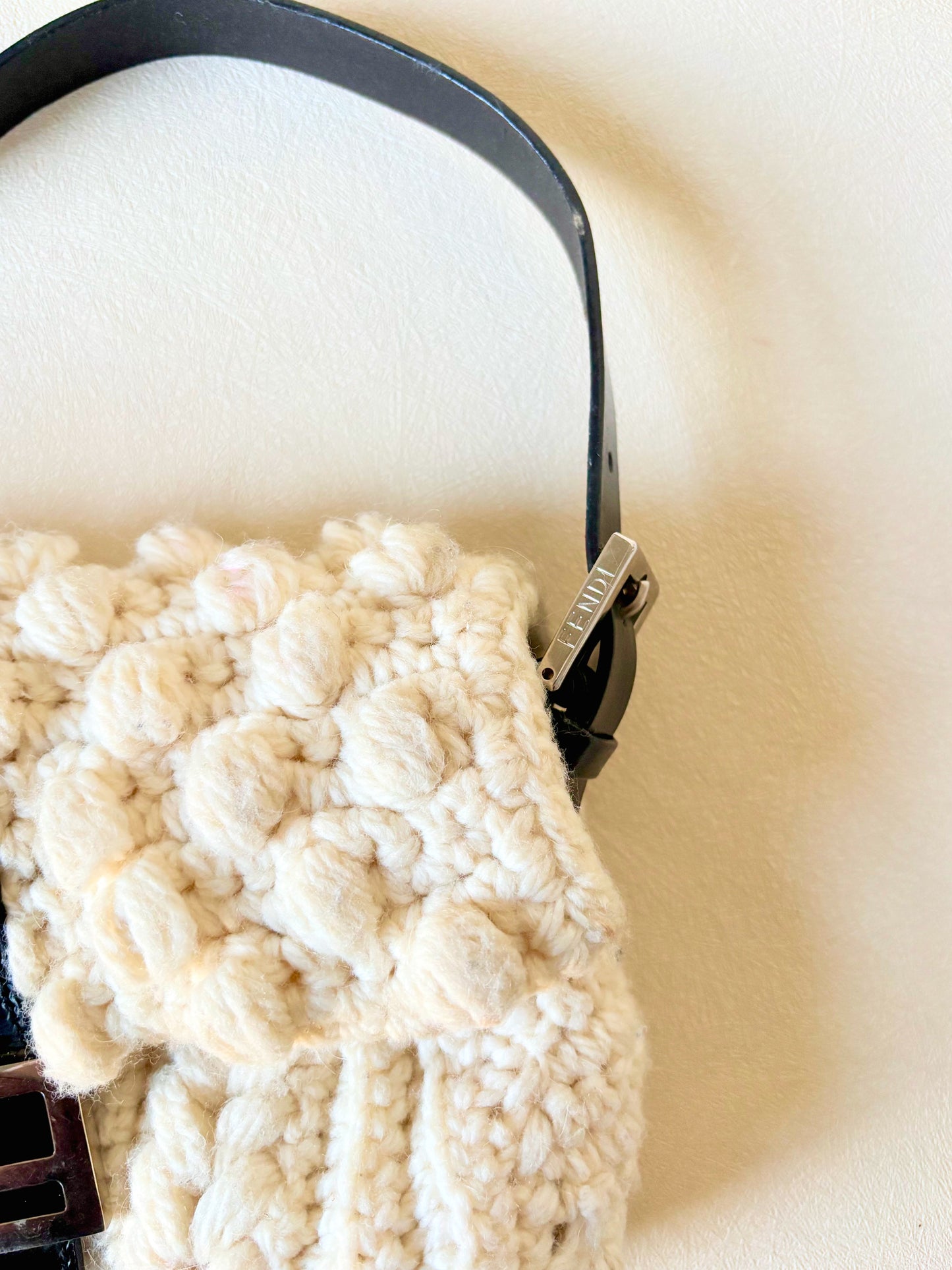 FENDI Sac Baguette Laine