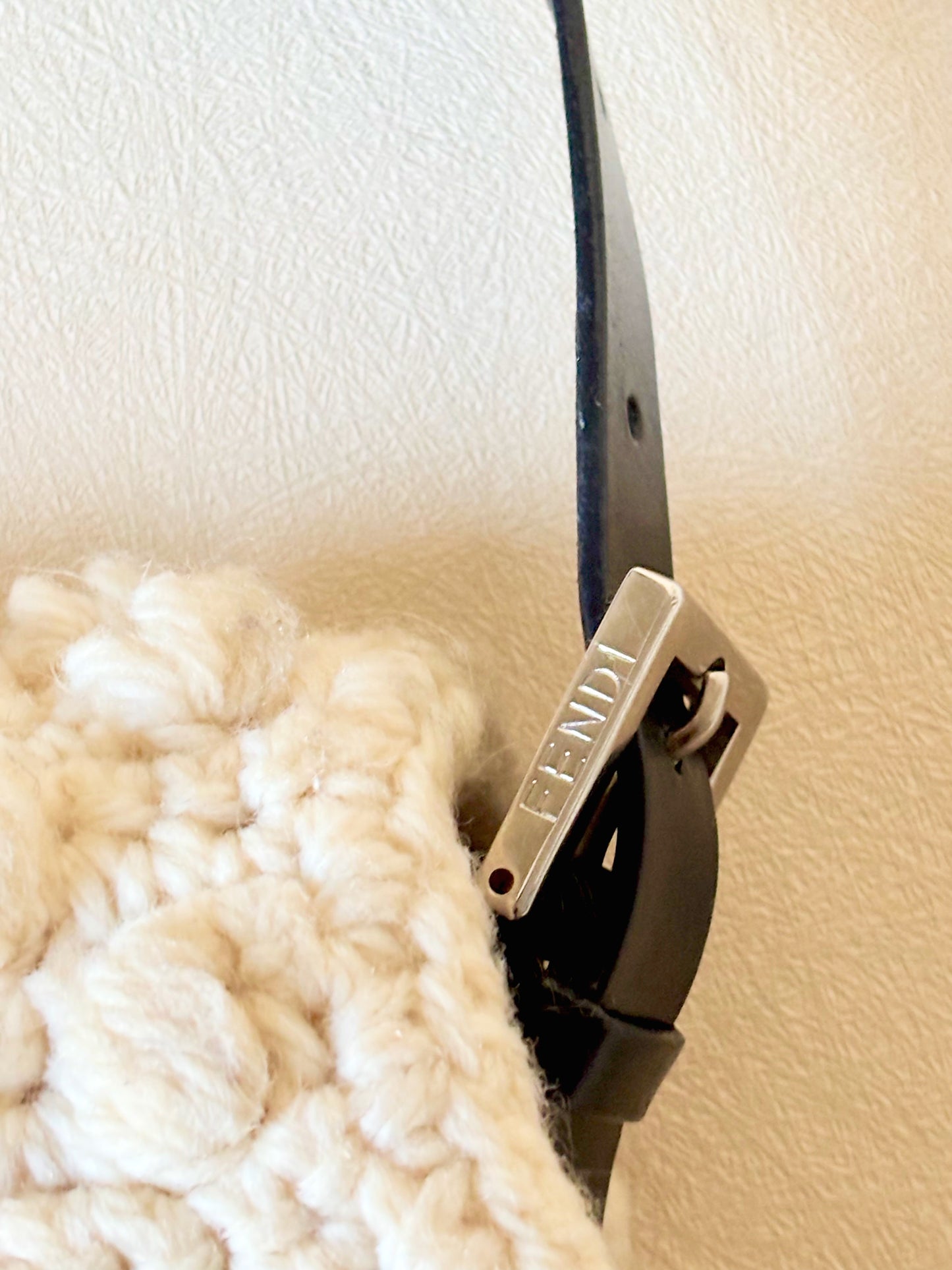 FENDI Sac Baguette Laine