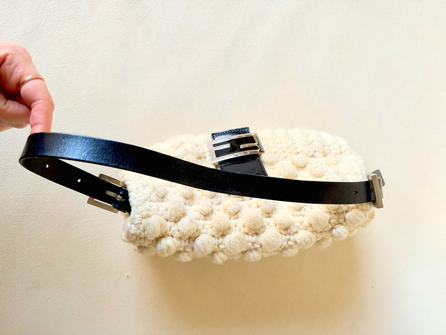 FENDI Sac Baguette Laine