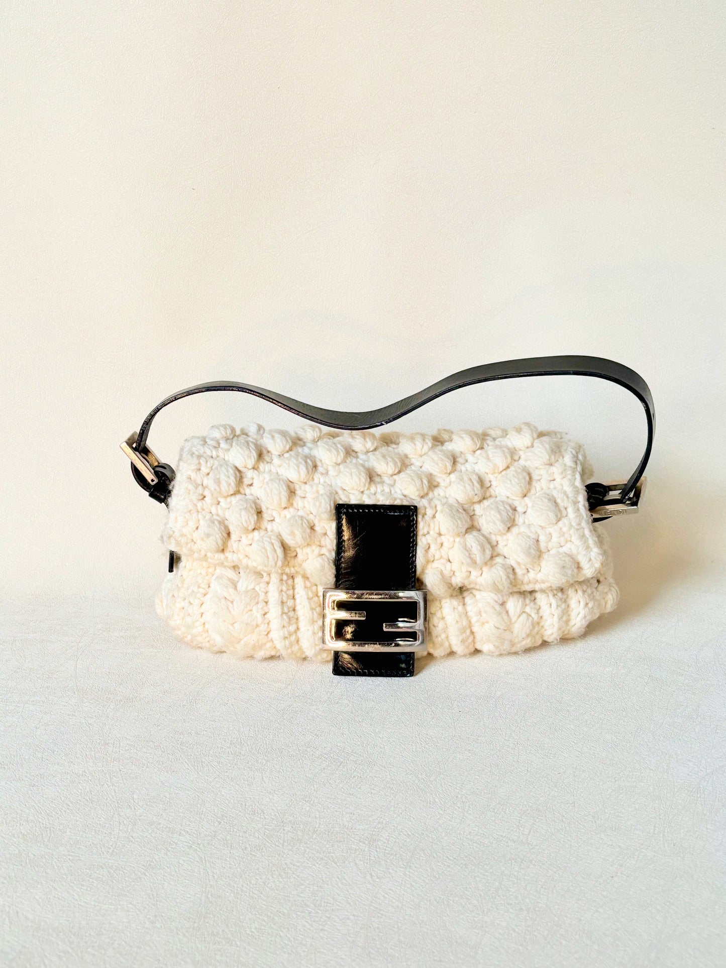 FENDI Sac Baguette Laine