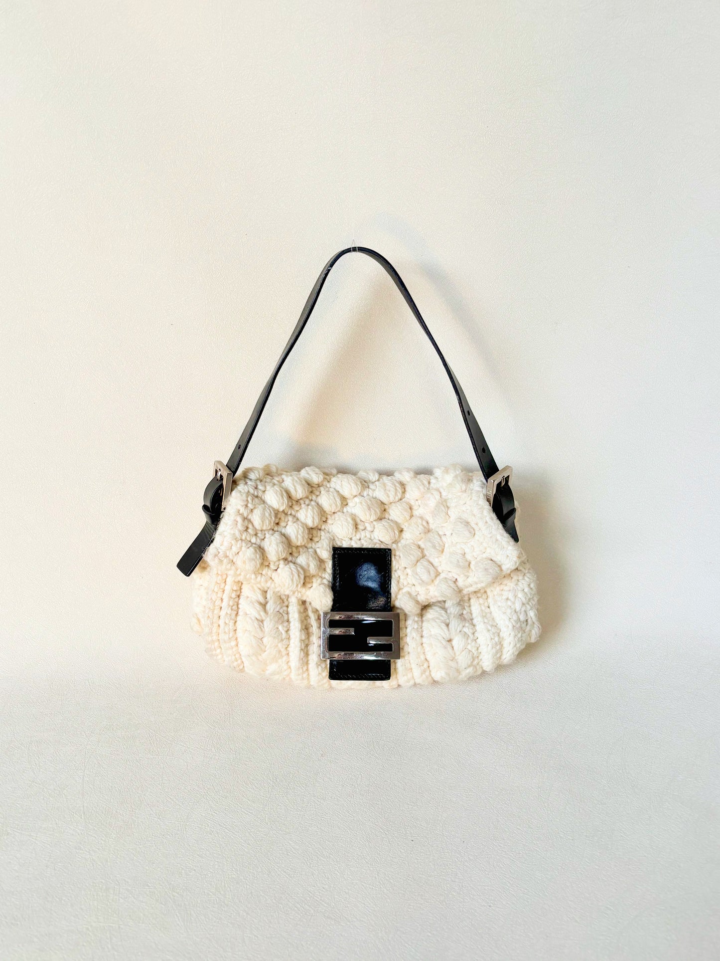 FENDI Sac Baguette Laine